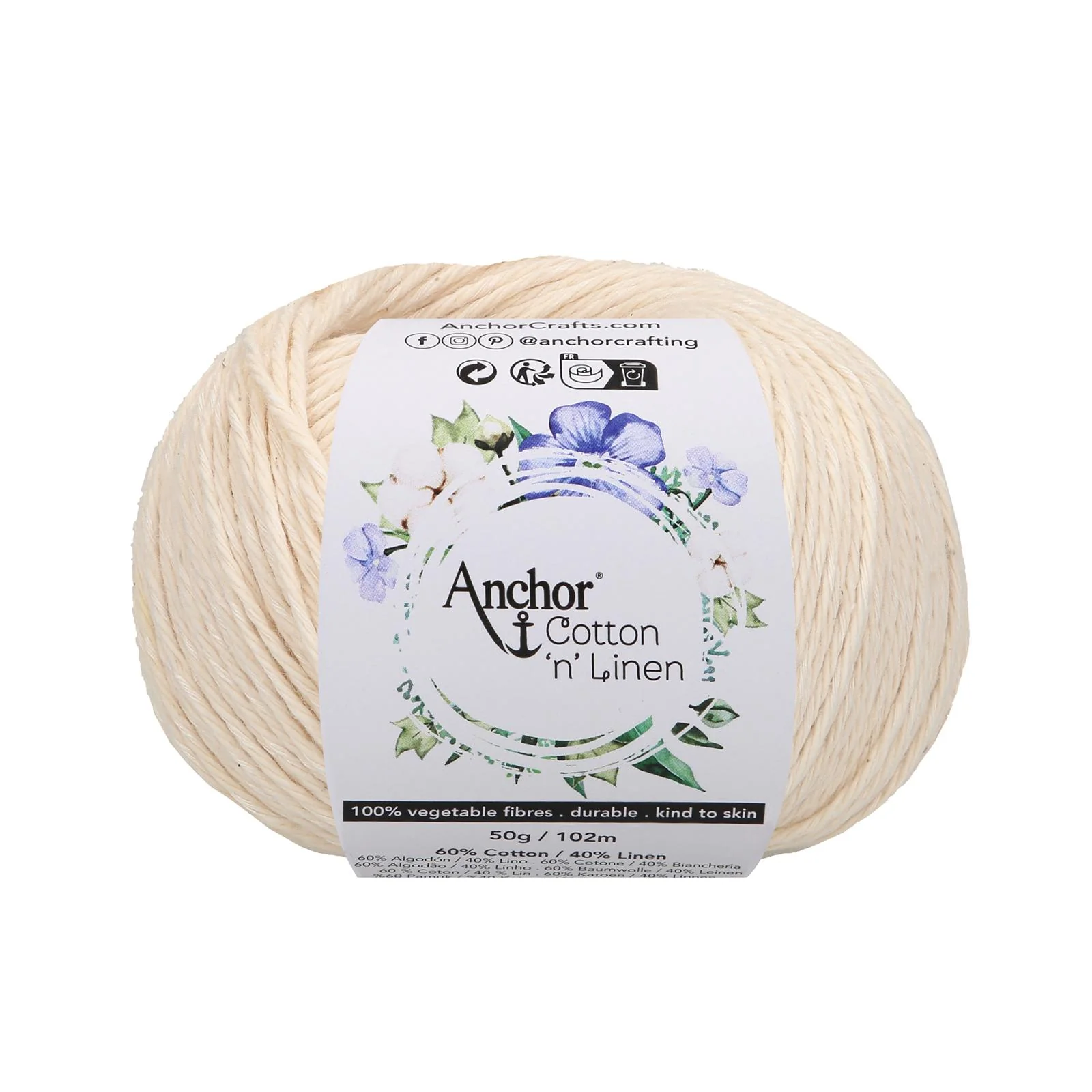 Anchor Cotton Linen 50g - Image 3