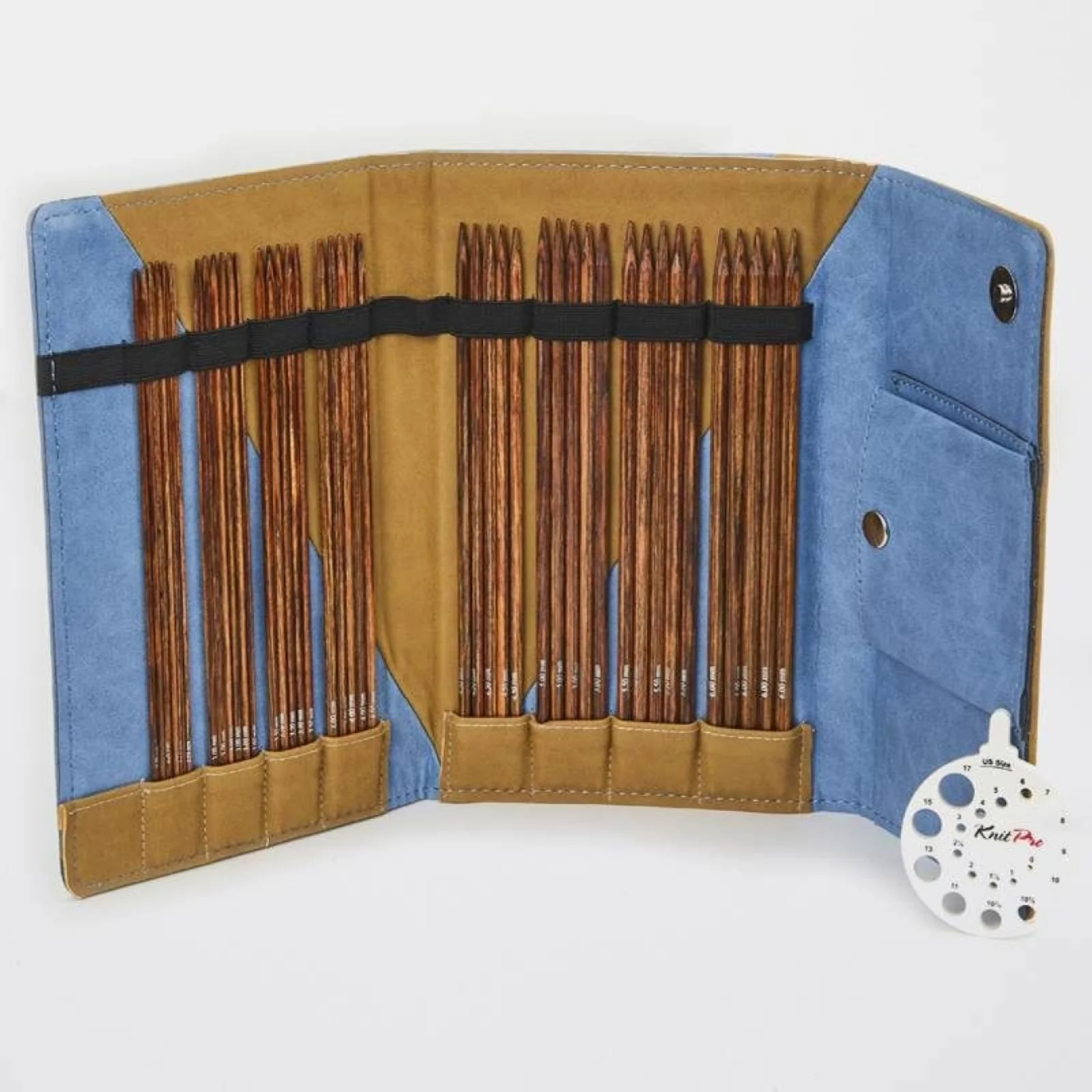 KnitPro Set Midi Nadelspiel Ginger 2,5-6mm 20 cm