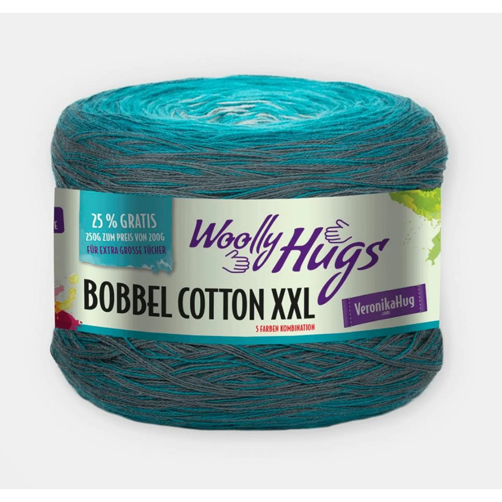 Woolly Hugs Bobbel Cotton XXL 250 g - Image 3
