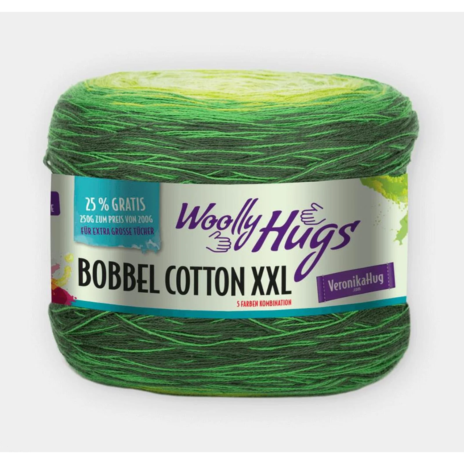 Woolly Hugs Bobbel Cotton XXL 250 g - Image 4