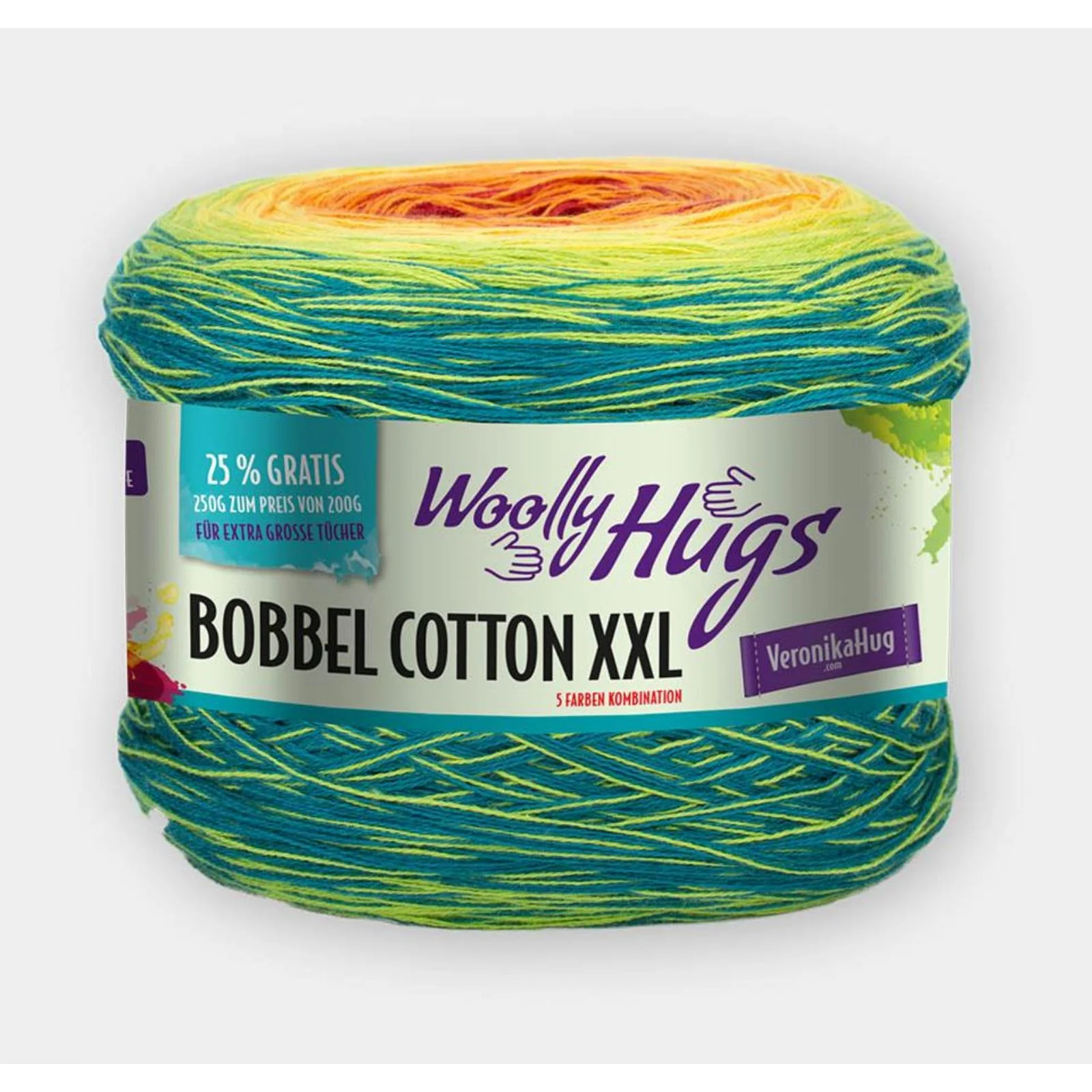 Woolly Hugs Bobbel Cotton XXL 250 g - Image 5
