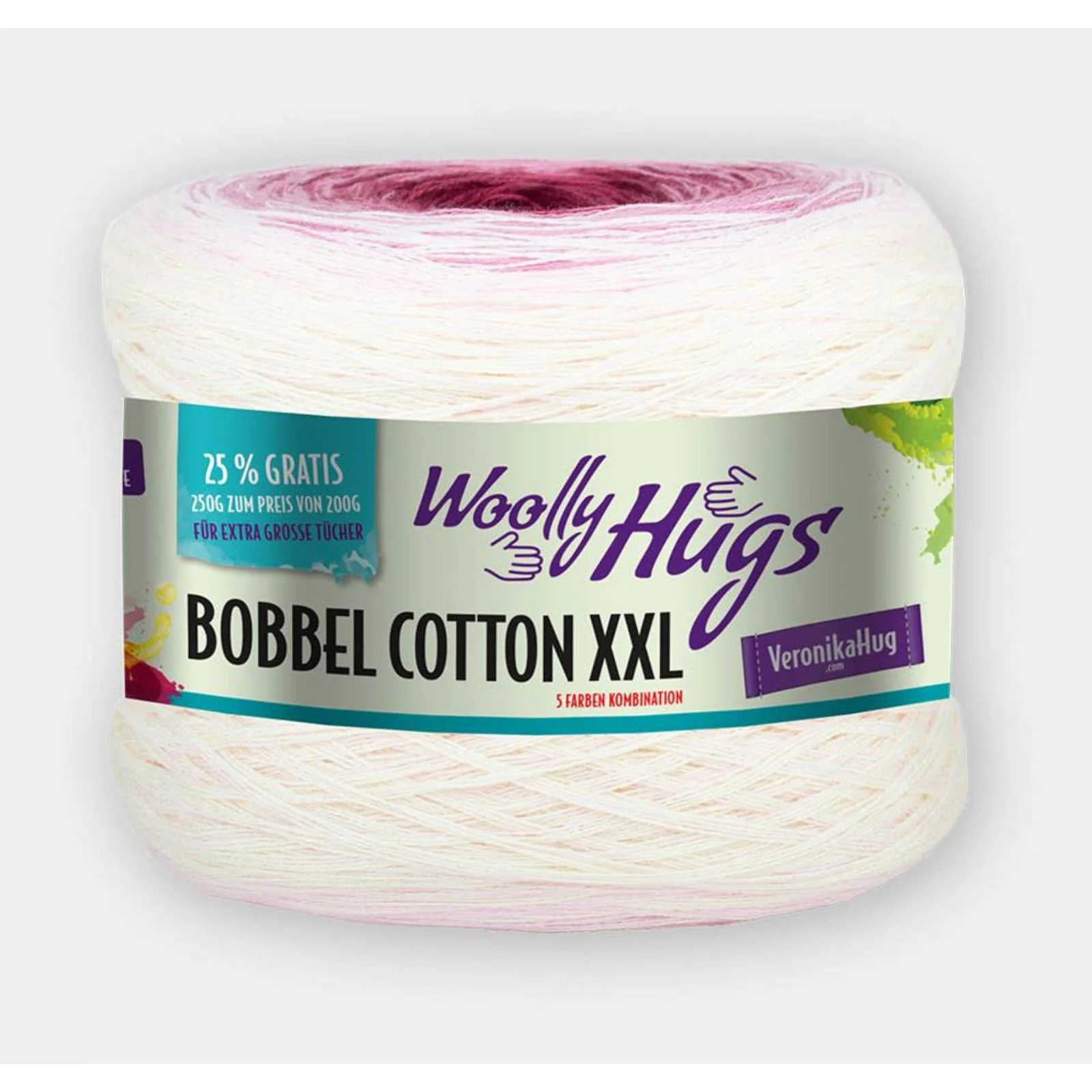 Woolly Hugs Bobbel Cotton XXL 250 g - Image 6