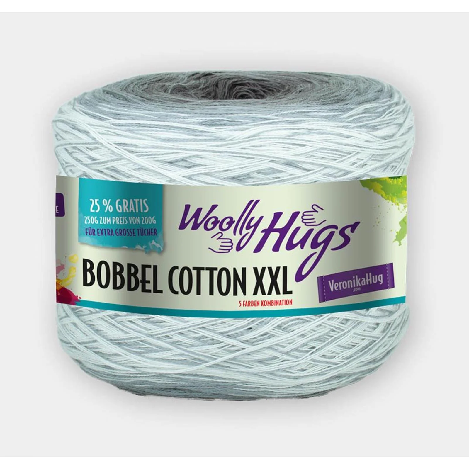 Woolly Hugs Bobbel Cotton XXL 250 g - Image 7