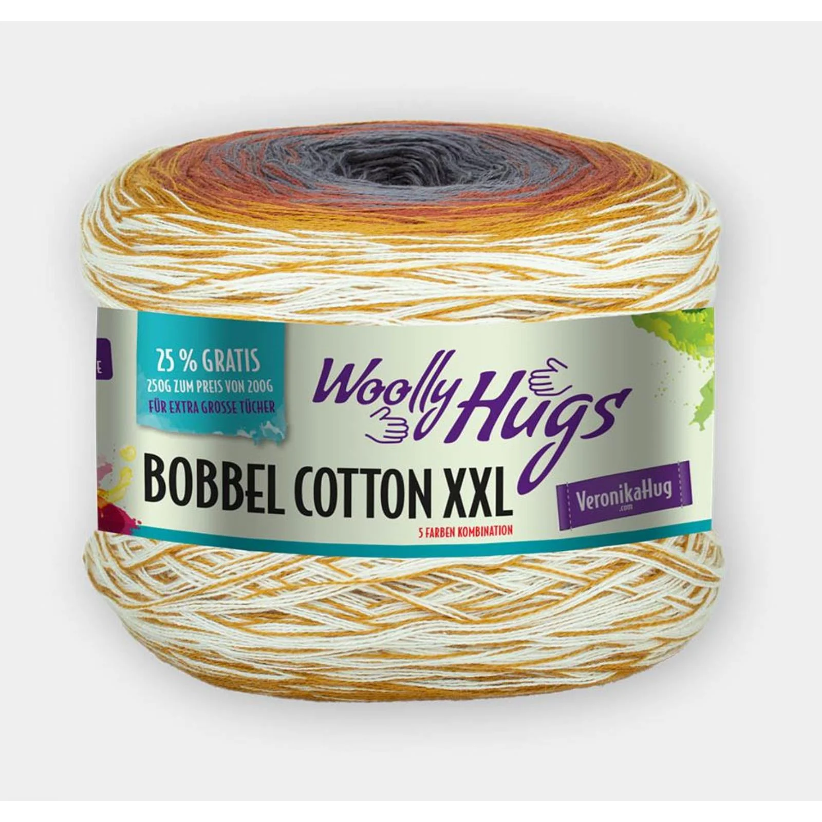 Woolly Hugs Bobbel Cotton XXL 250 g - Image 9