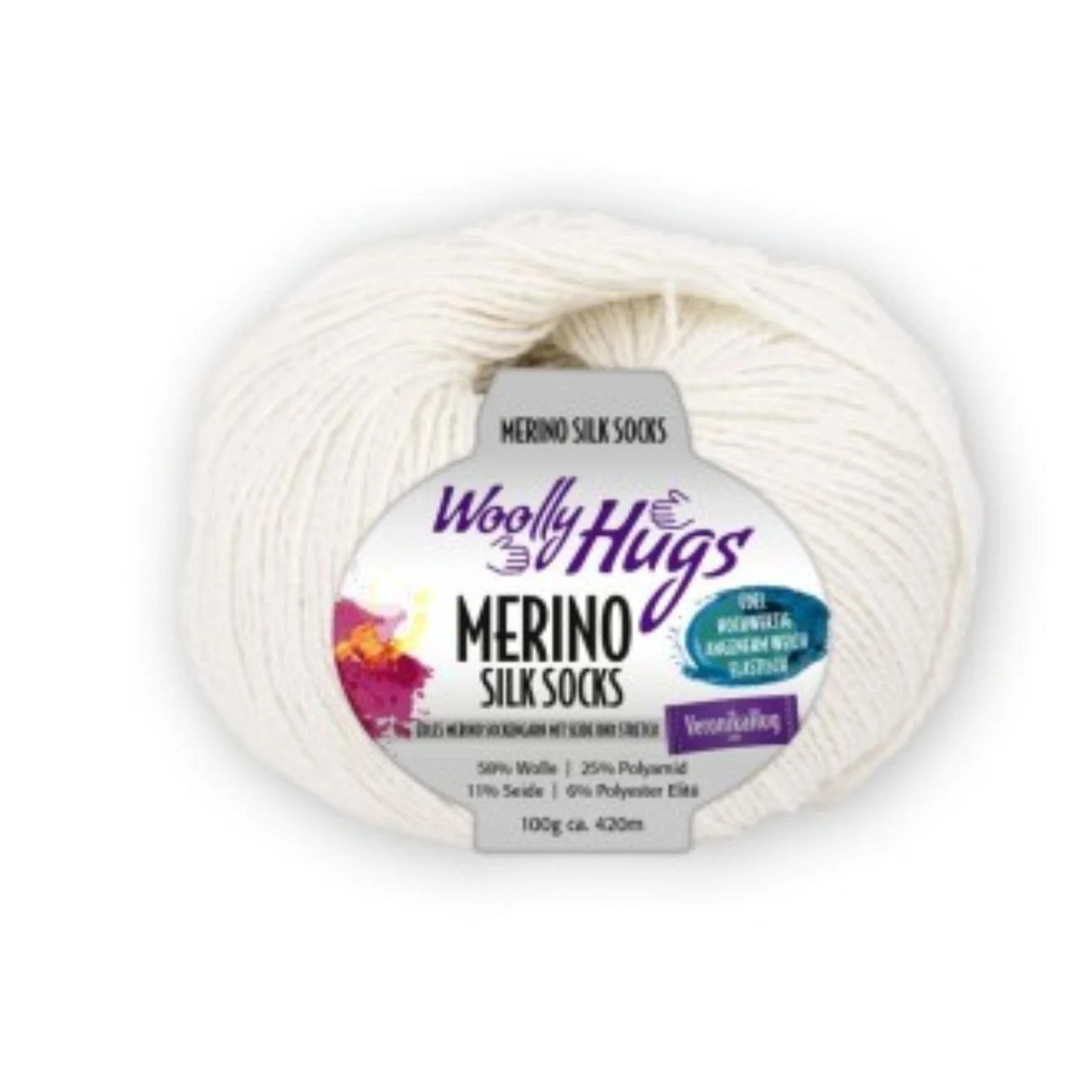 Woolly Hugs Merino Silk Socks 100 g - Image 15