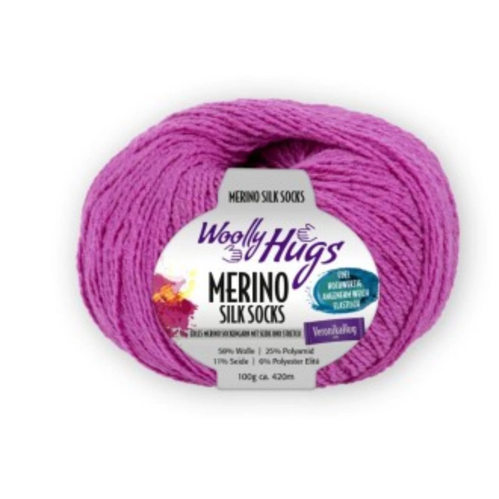 Woolly Hugs Merino Silk Socks 100 g - Image 19
