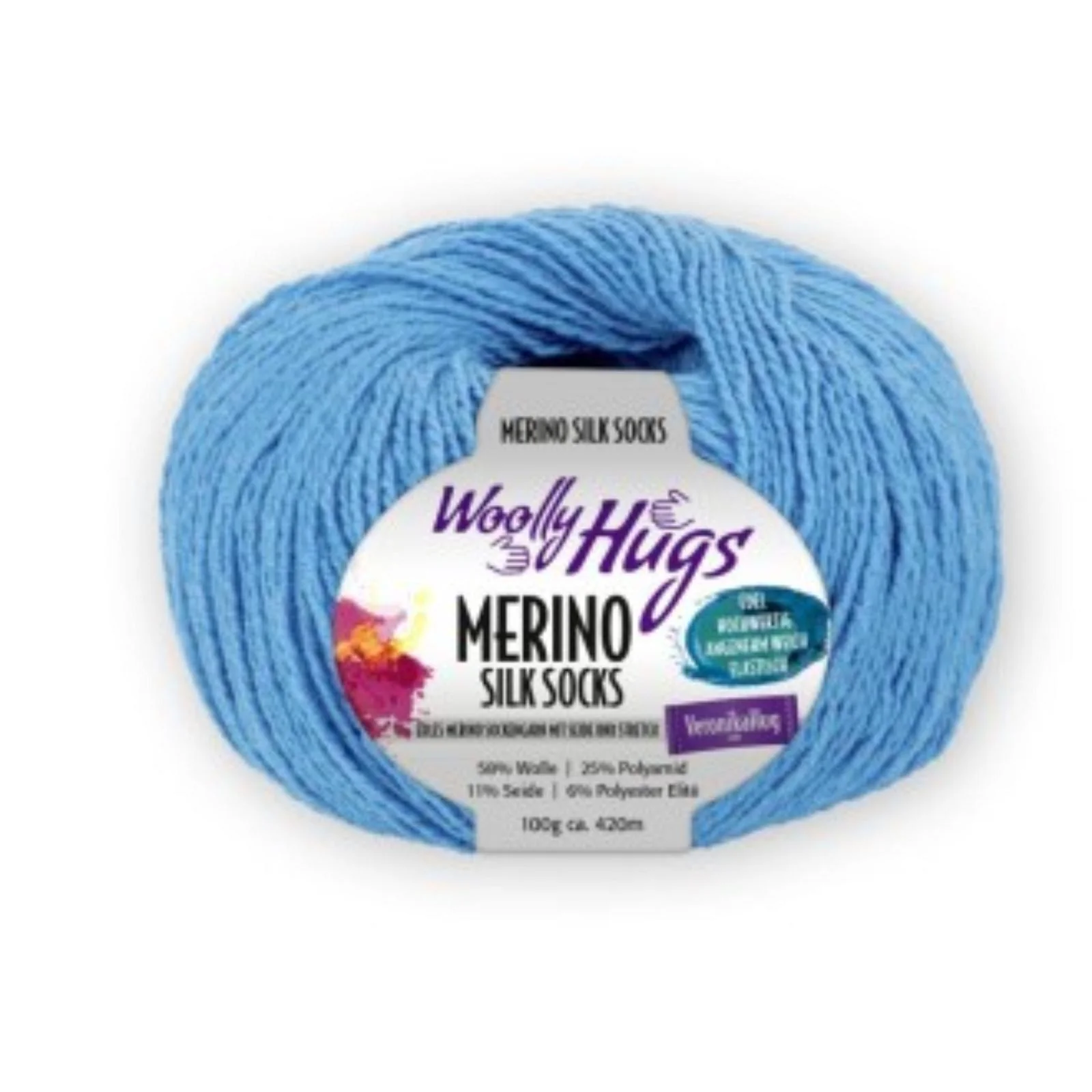 Woolly Hugs Merino Silk Socks 100 g - Image 21