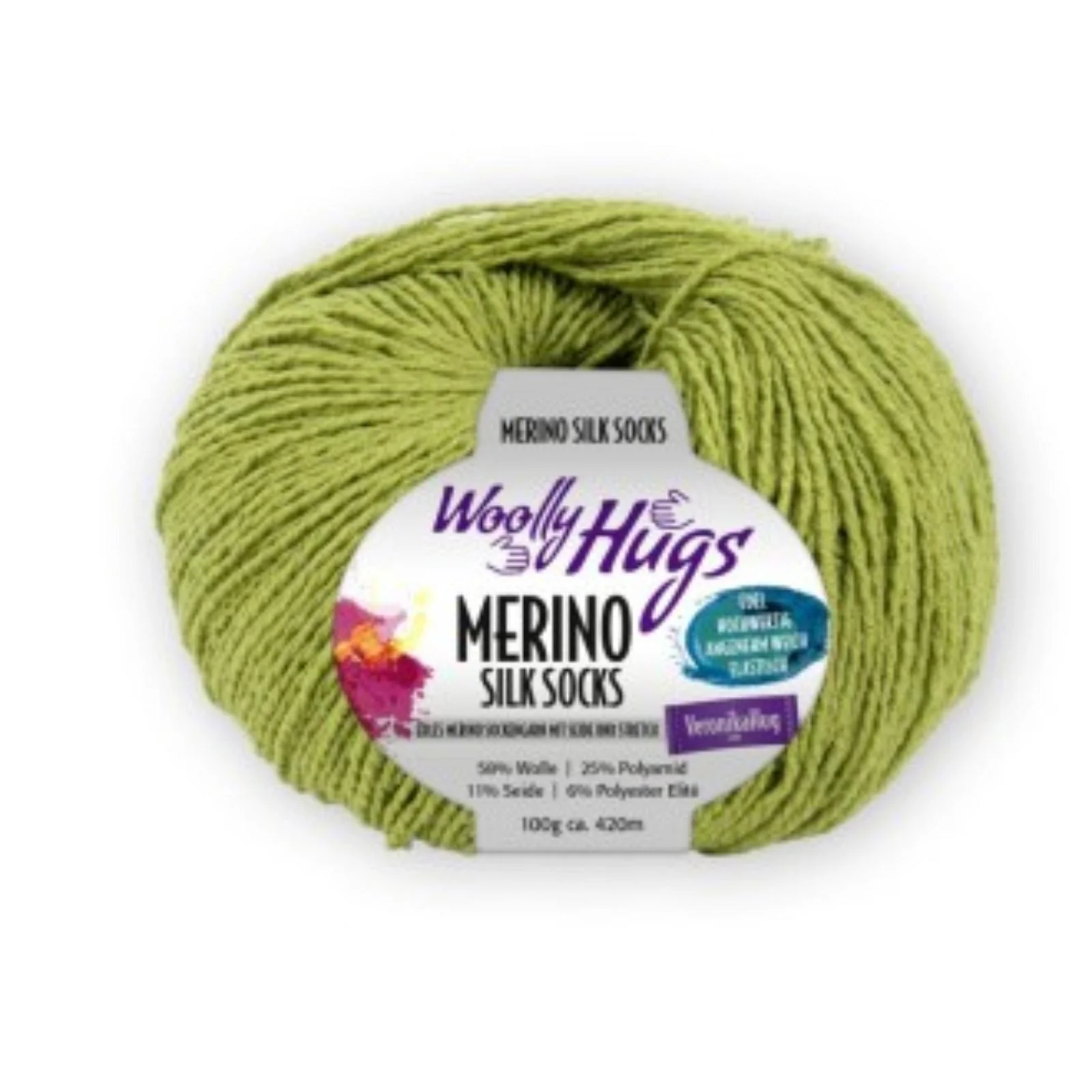 Woolly Hugs Merino Silk Socks 100 g - Image 22