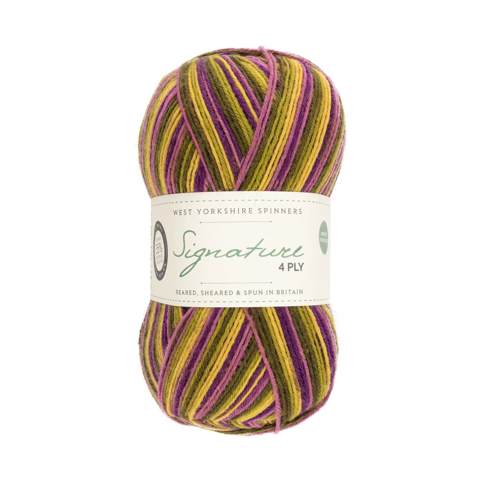 West Yorkshire Spinners Signature 4ply - Cocktail 100g - Image 3