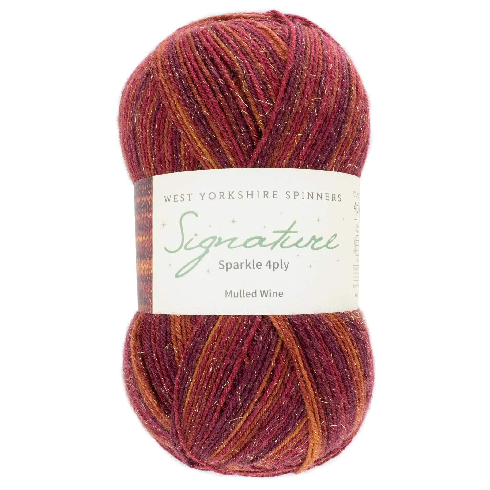 West Yorkshire Spinners Signature 4ply - Sparkle 100g - Image 4