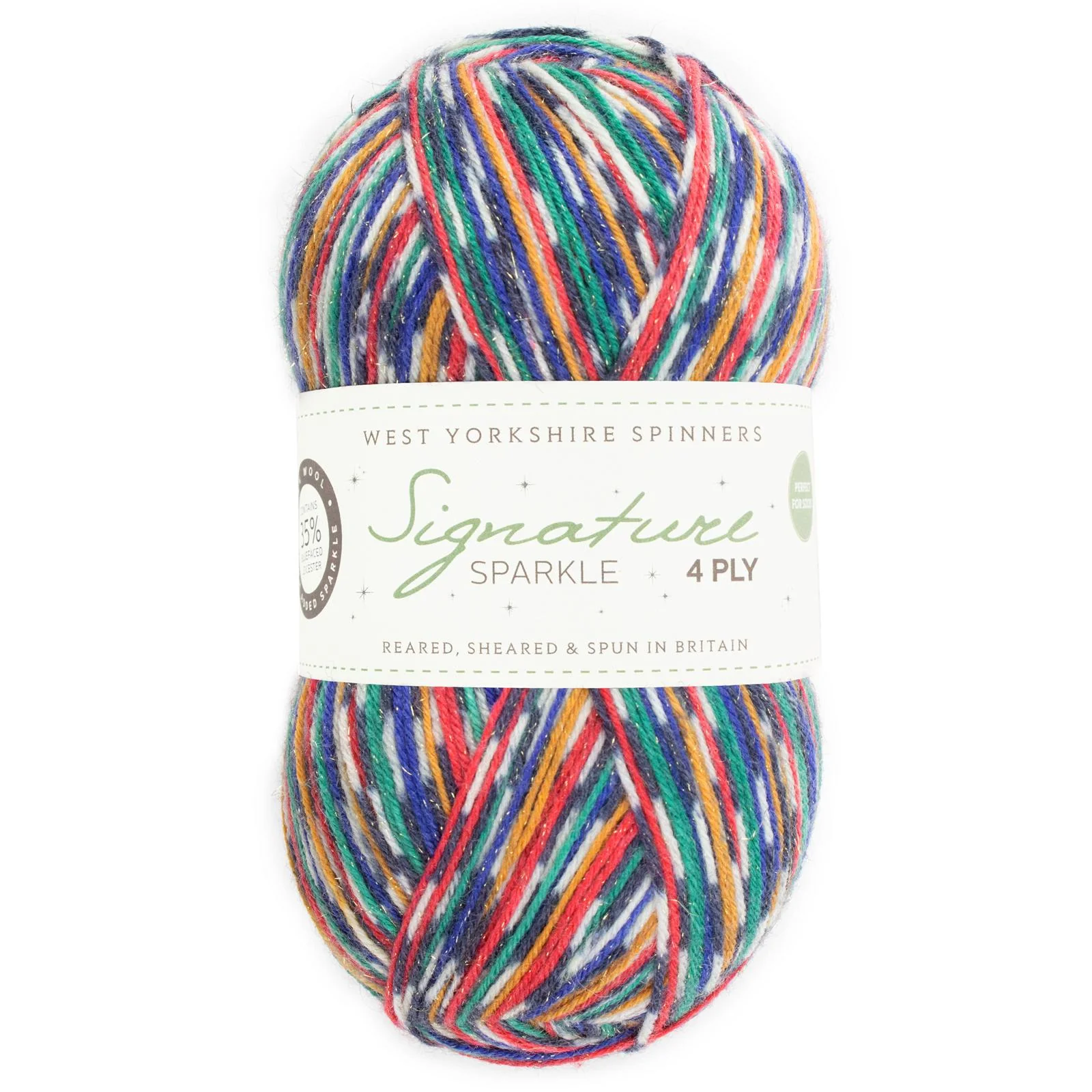 West Yorkshire Spinners Signature 4ply - Sparkle 100g - Image 6