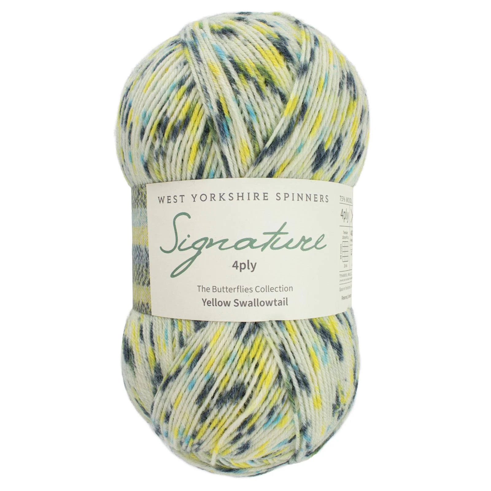 West Yorkshire Spinners Signature 4ply - Butterflies 100g - Image 3