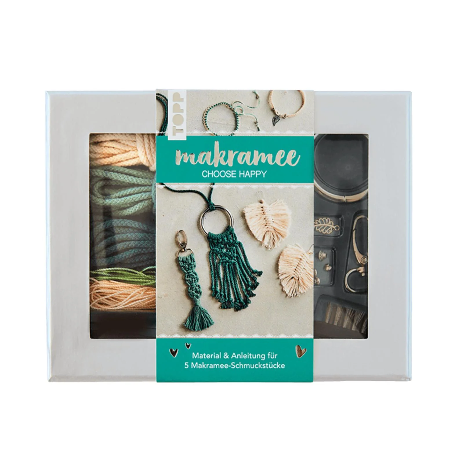 Makramee-Set Choose Happy