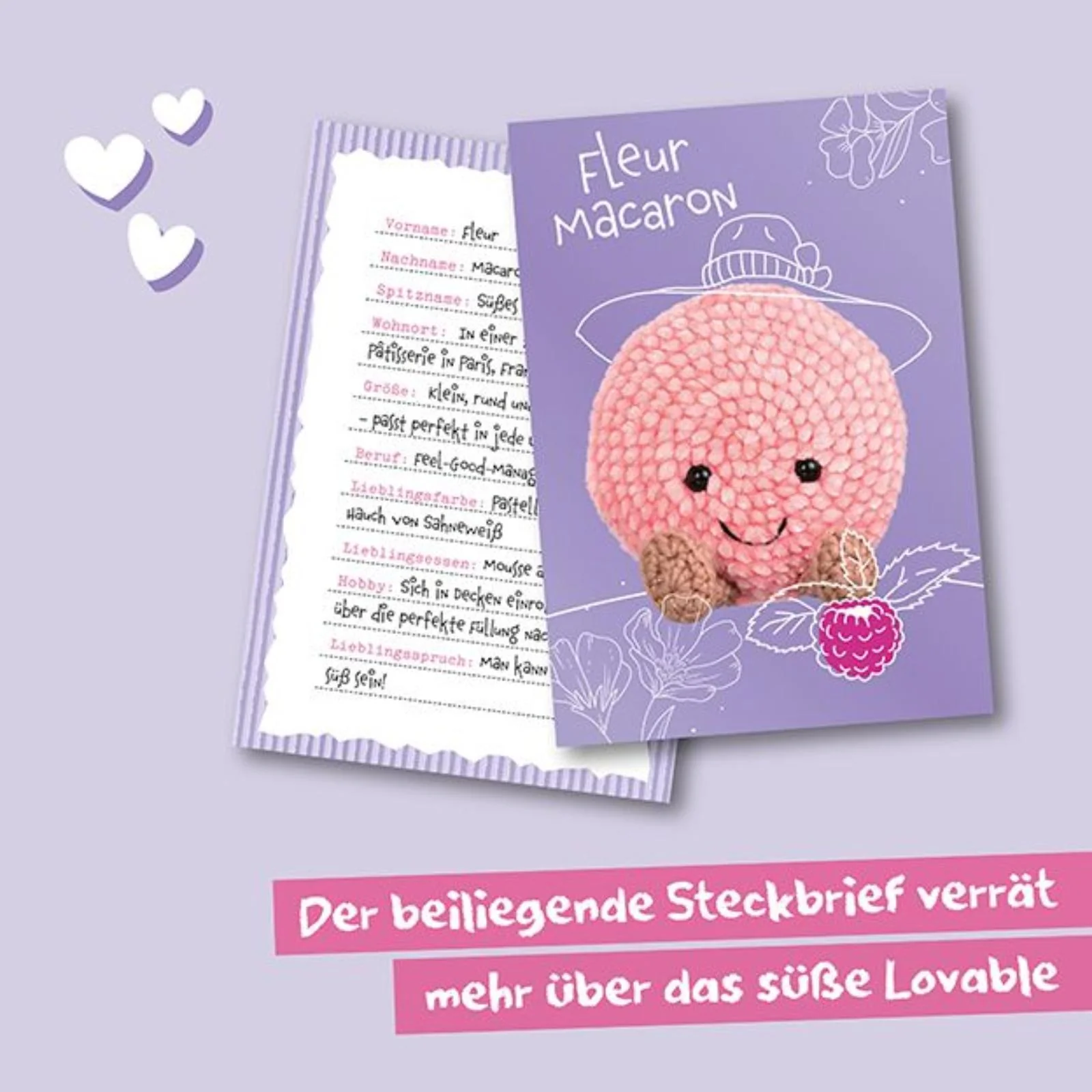 Häkelset Fleur Macaron - Image 4