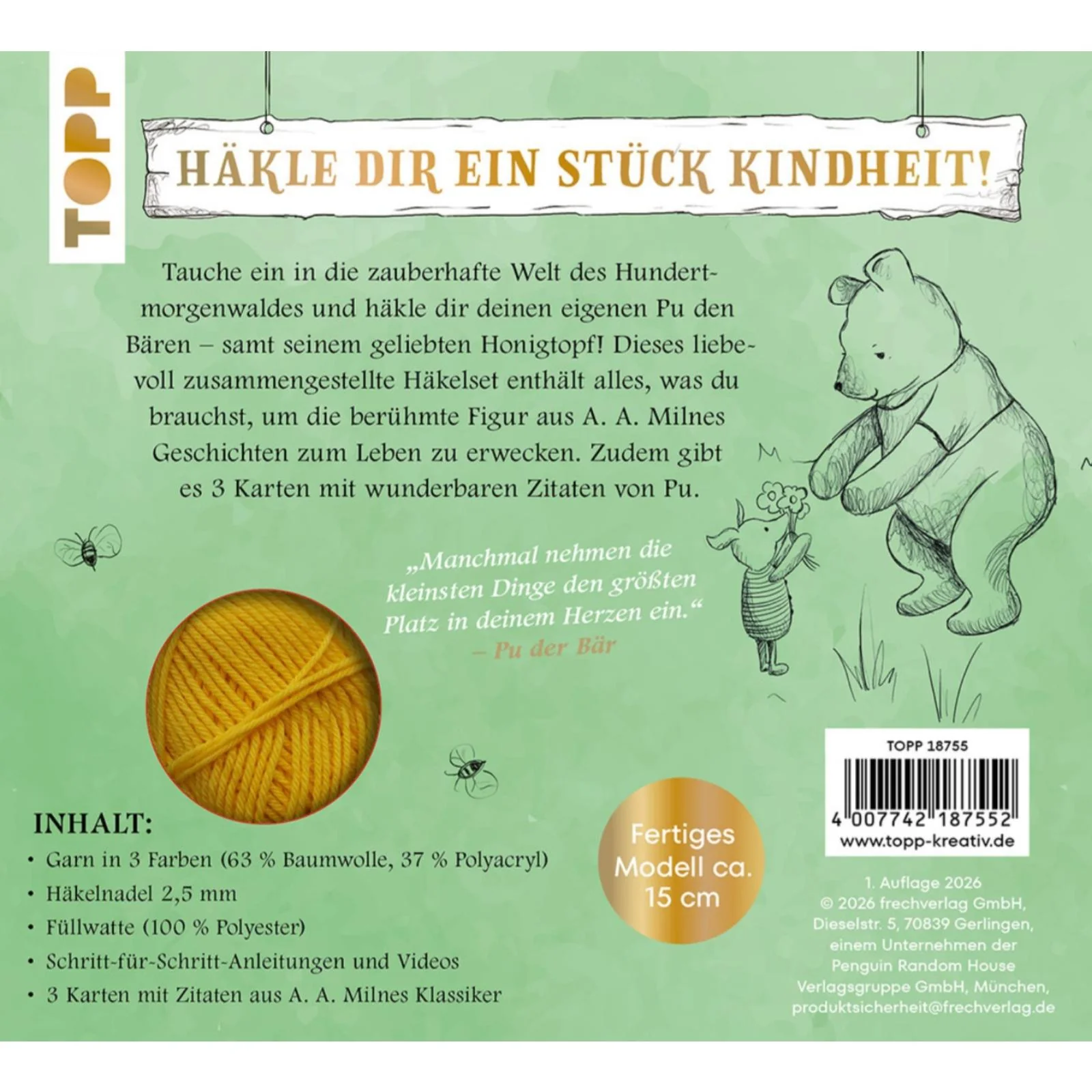 Häkelset Pu Der Bär - Image 2
