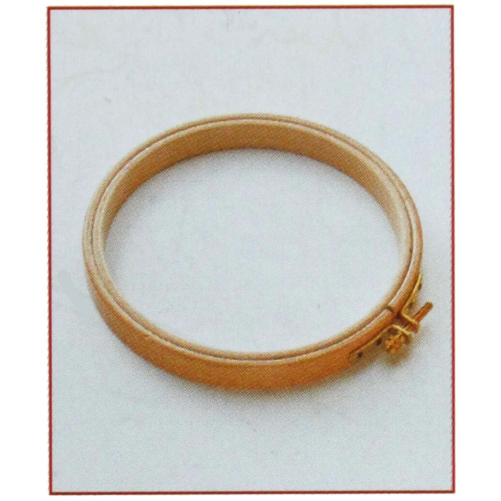 Handstickring 18 mm, mit Verstellschraube, 63604, Größe 250