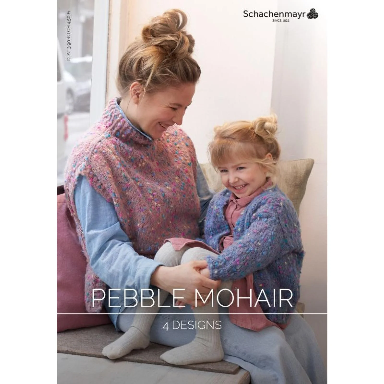 Schachenmayr Booklet Pebble Mohair mit 4 Designs (DE, EN)