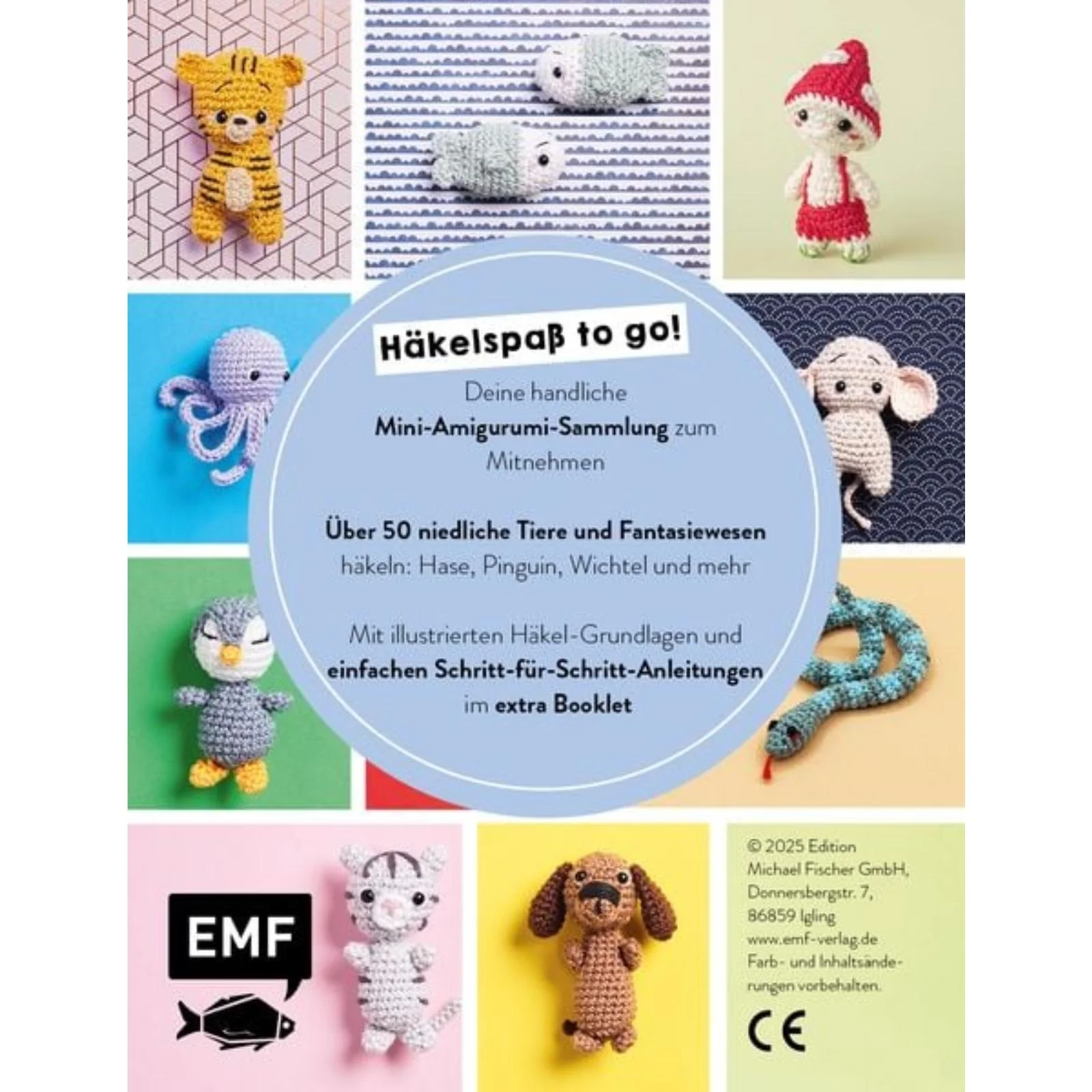 55 x häkeln – Mini-Amigurumis: Dein Kartenset von Wellensittich bis Wichtel - Image 3