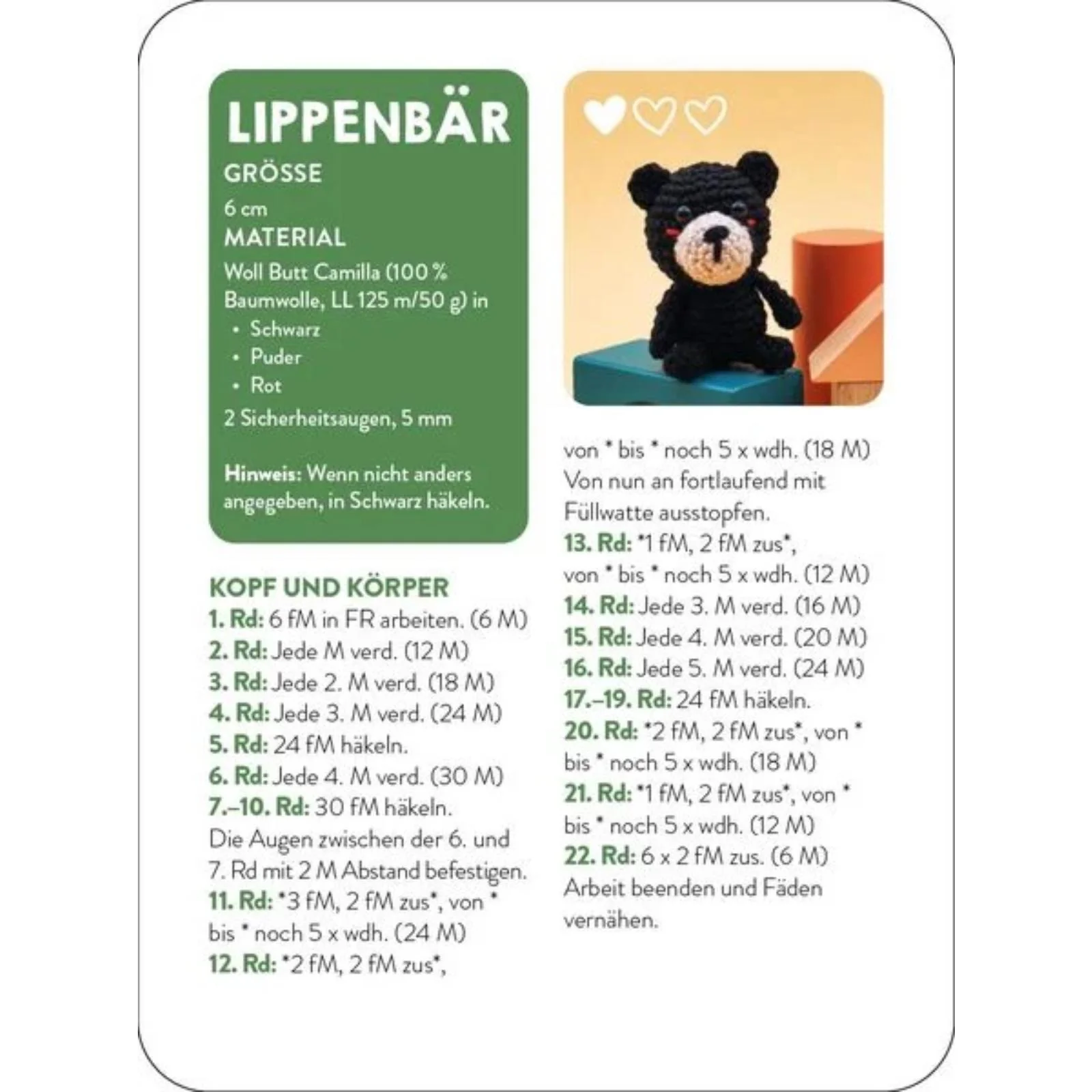 55 x häkeln – Mini-Amigurumis: Dein Kartenset von Wellensittich bis Wichtel - Image 7