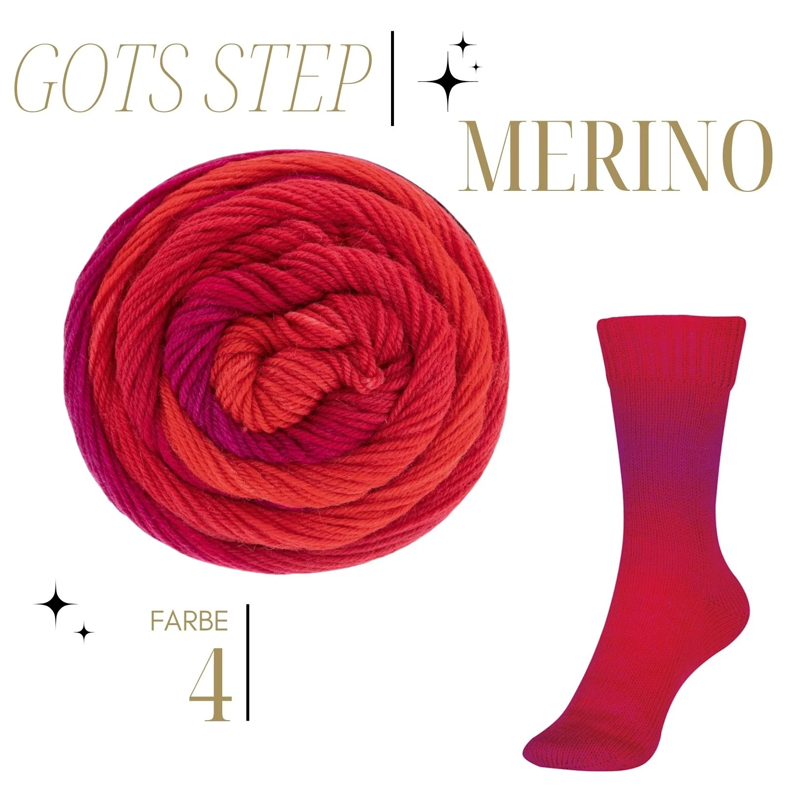 Austermann Gots Step Merino 4f 100g - Image 4