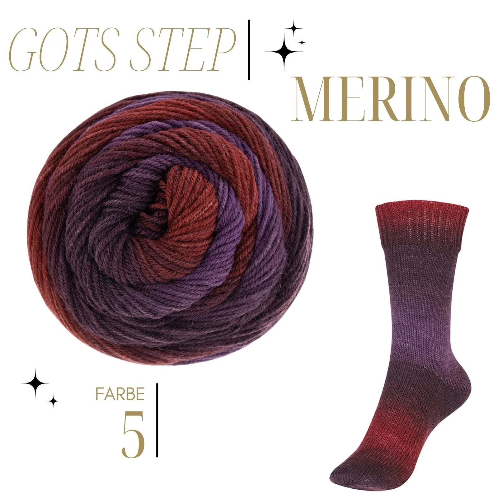 Austermann Gots Step Merino 4f 100g - Image 5