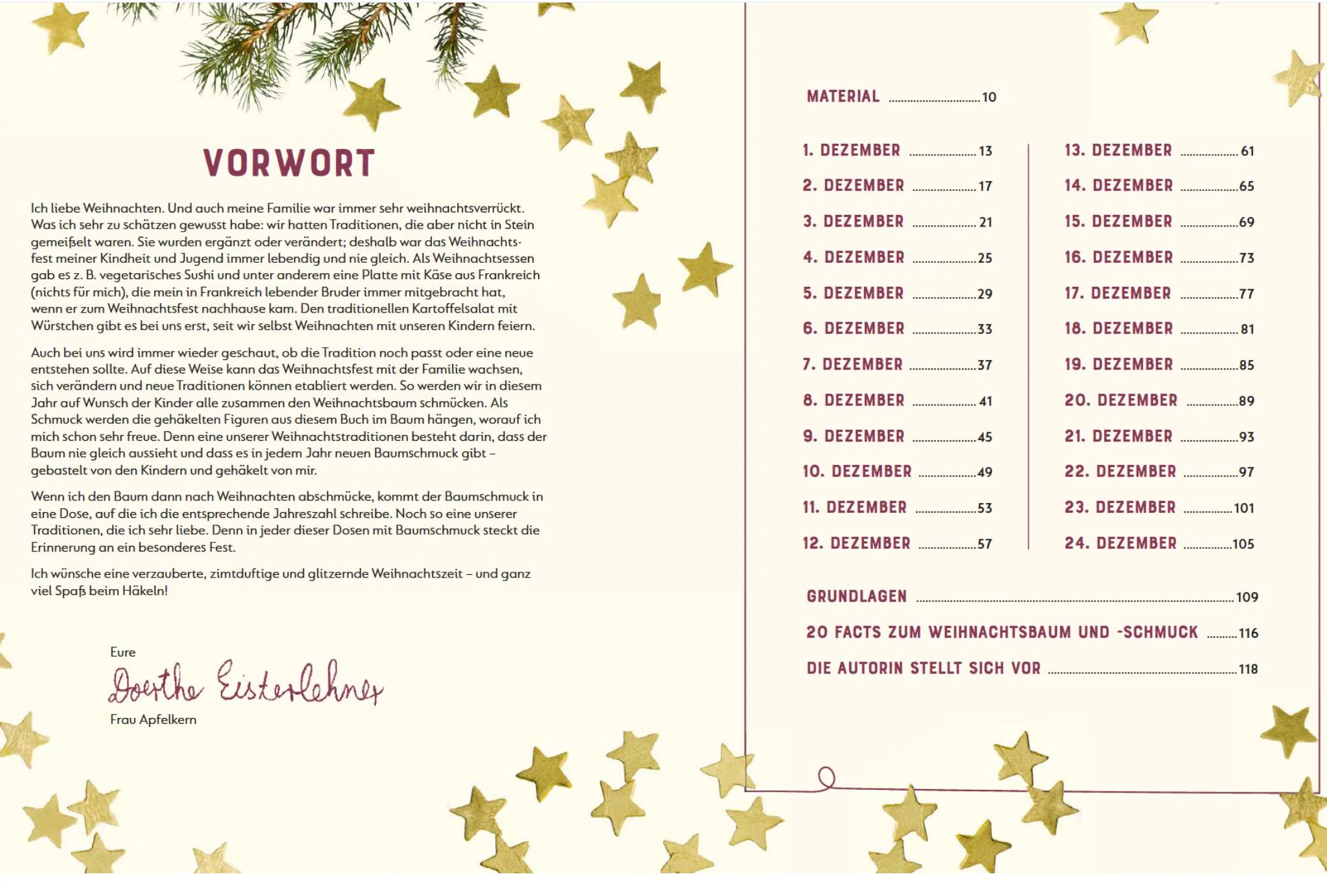 Baumschmuck häkeln Adventskalender, 57048 - Image 3