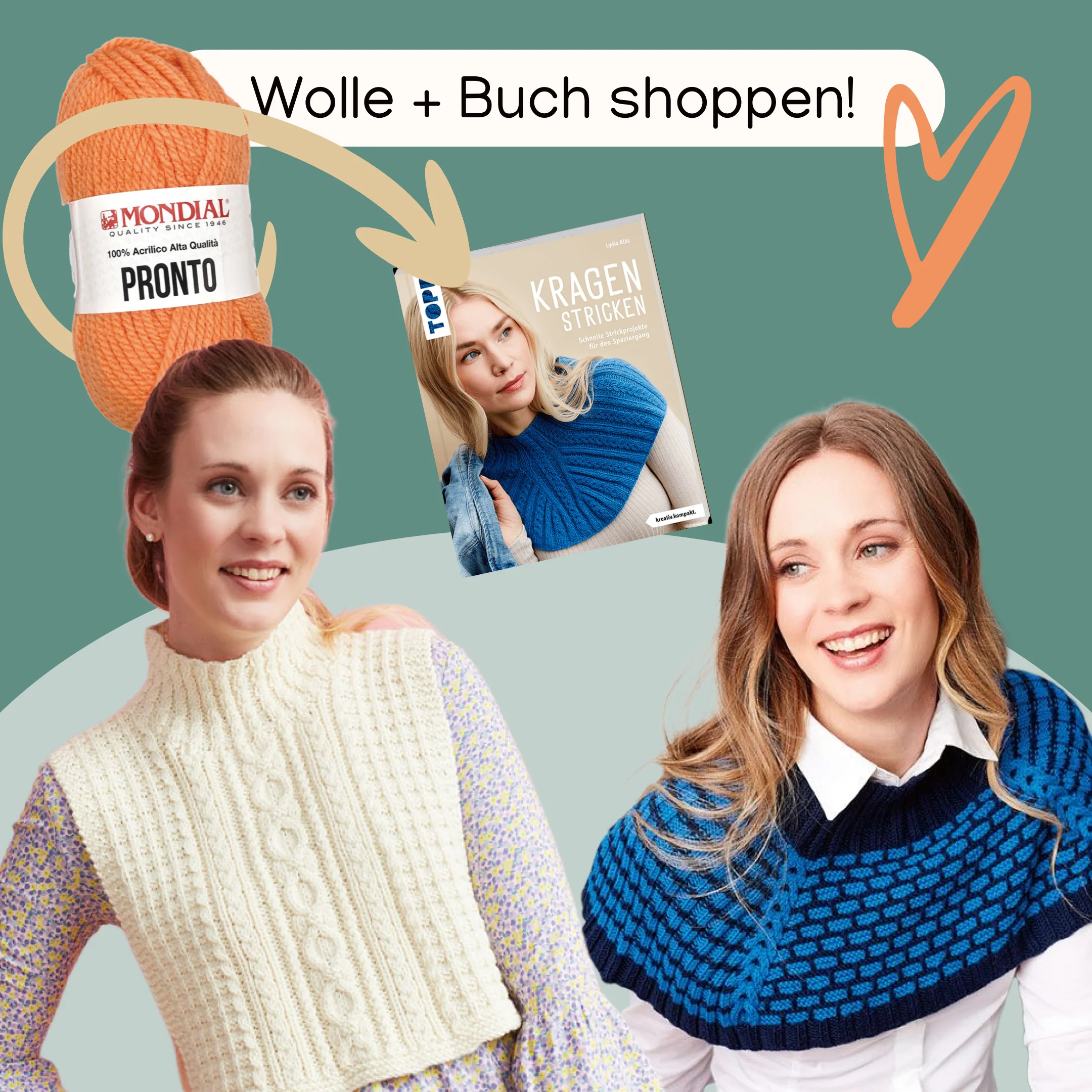 Kragen stricken - praktische Halswärmer für die kalte Jahreszeit, 57069 - Image 3