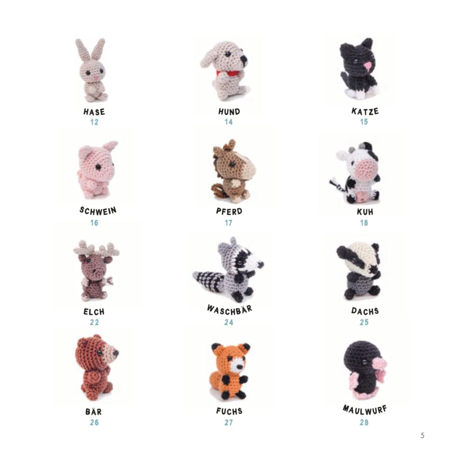 Mini-Amigurumis - 26 niedliche Tierchen häkeln (DE) - Image 4