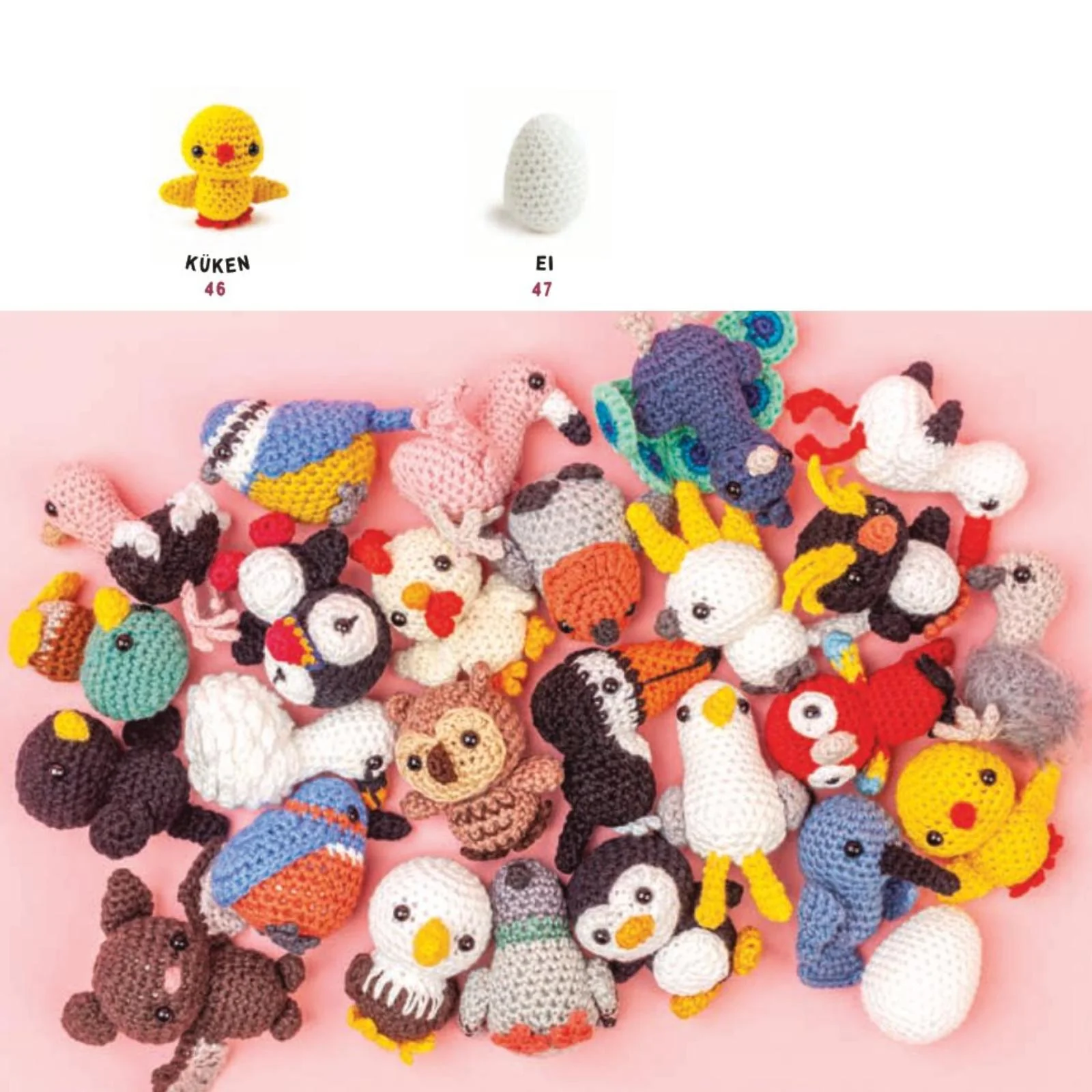 Mini-Amigurumis – Süße Vögelchen (DE) - Image 6