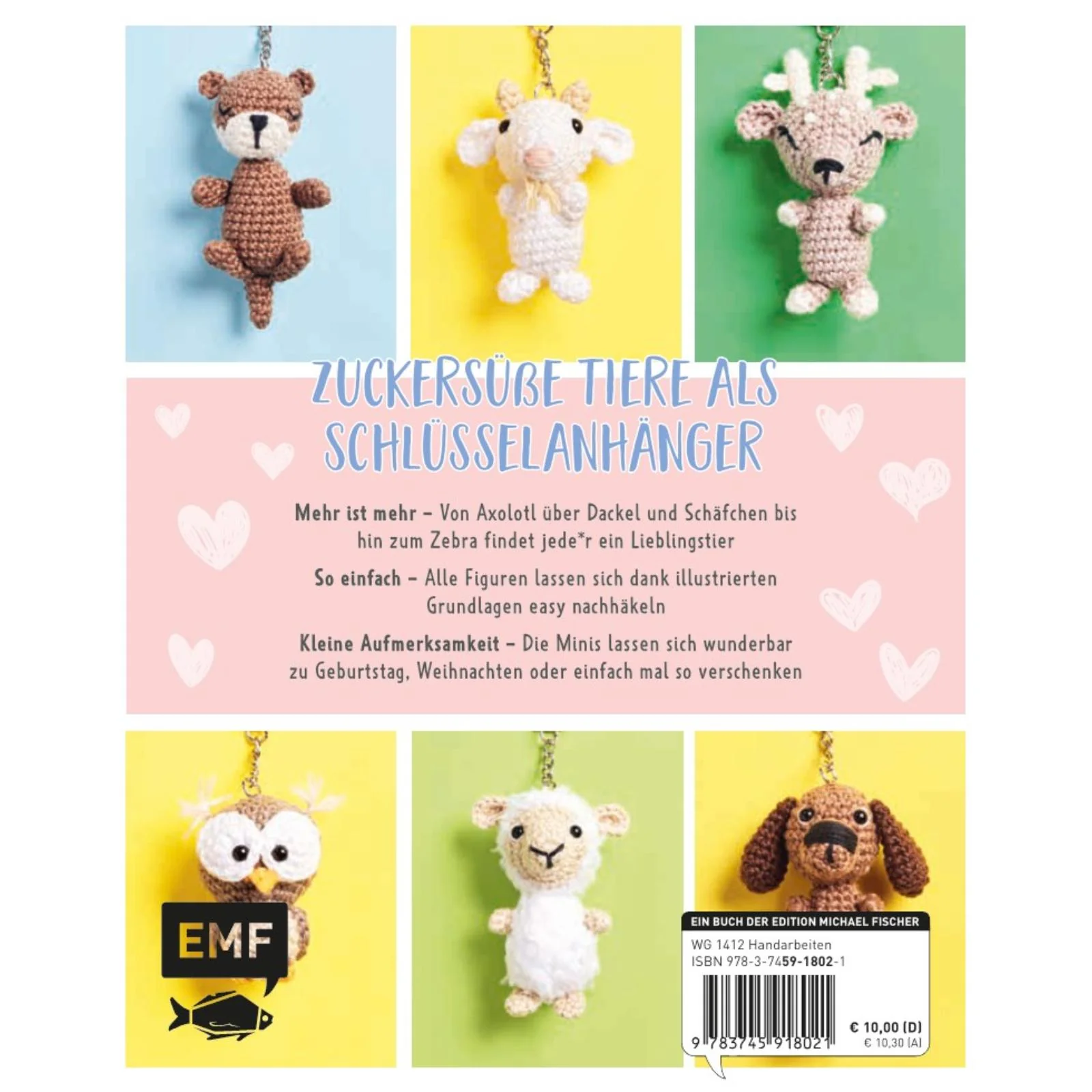 Sweet Minis häkeln – 23 niedliche Schlüsseltiere (DE) - Image 15