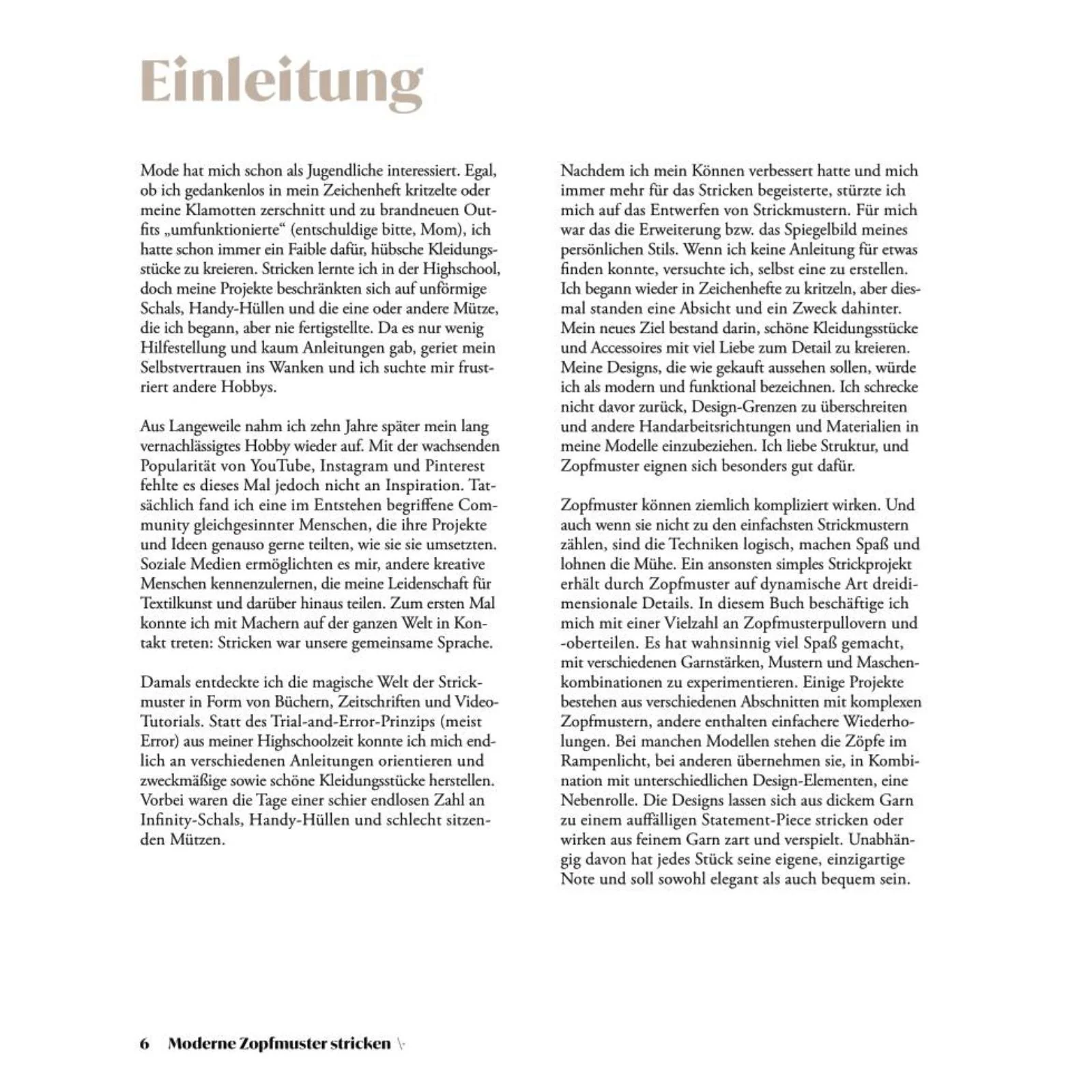 Moderne Zopfmuster stricken (DE) - Image 6