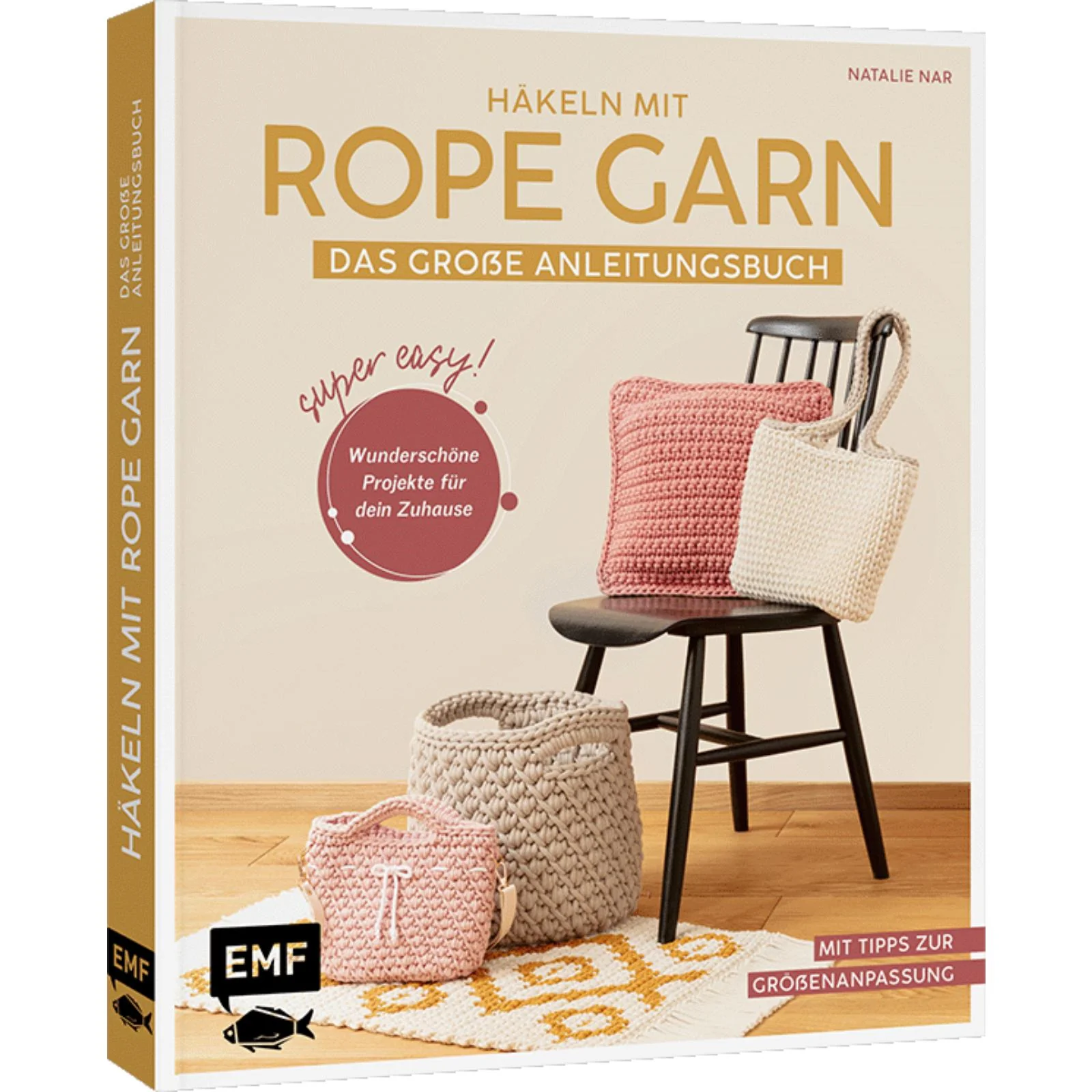 Häkeln mit Rope-Garn super easy - Das große Anleitungsbuch mit Projekten für dein Zuhause