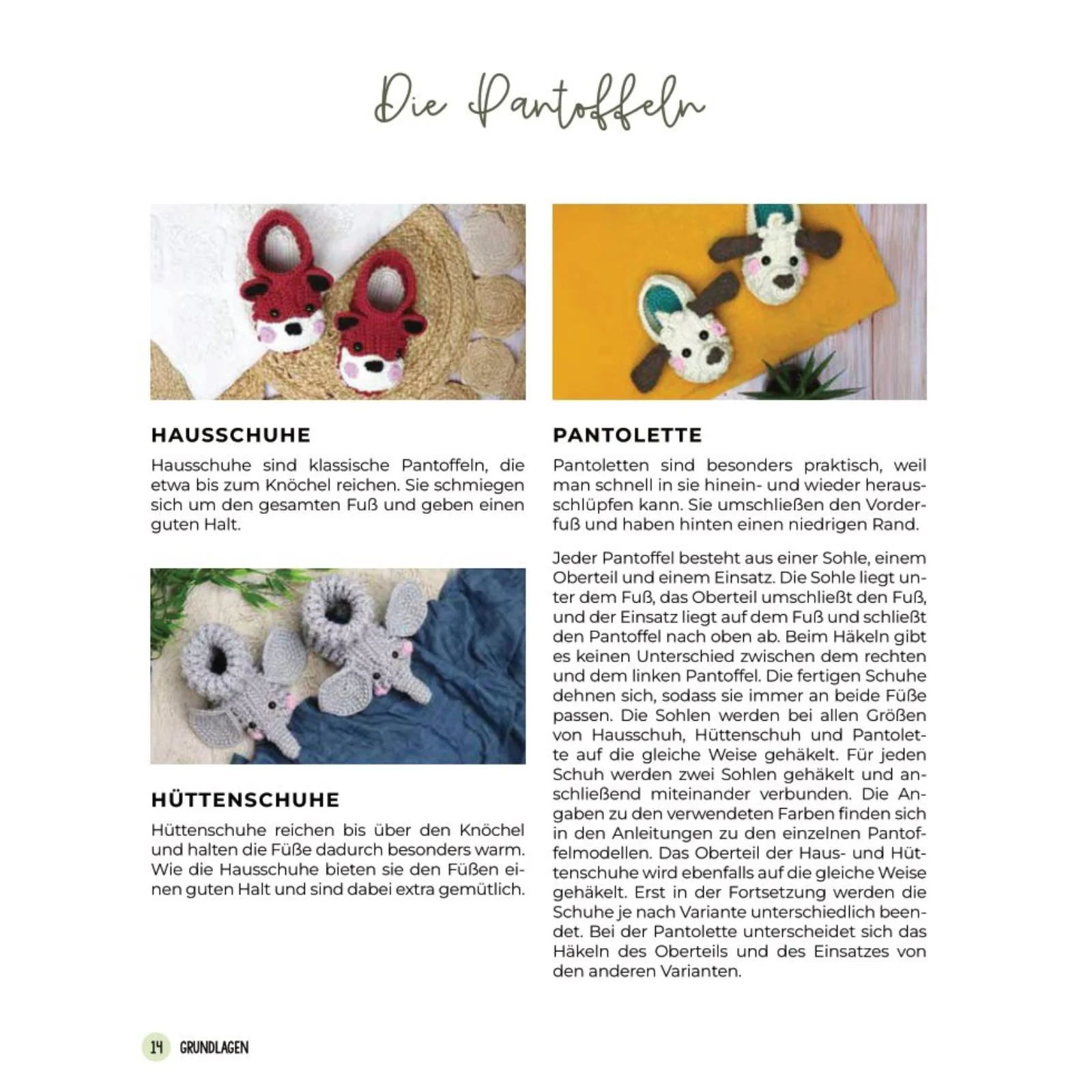 Tierisch gemütlich, Amigurumi-Hausschuhe häkeln für Klein und Groß - Image 14