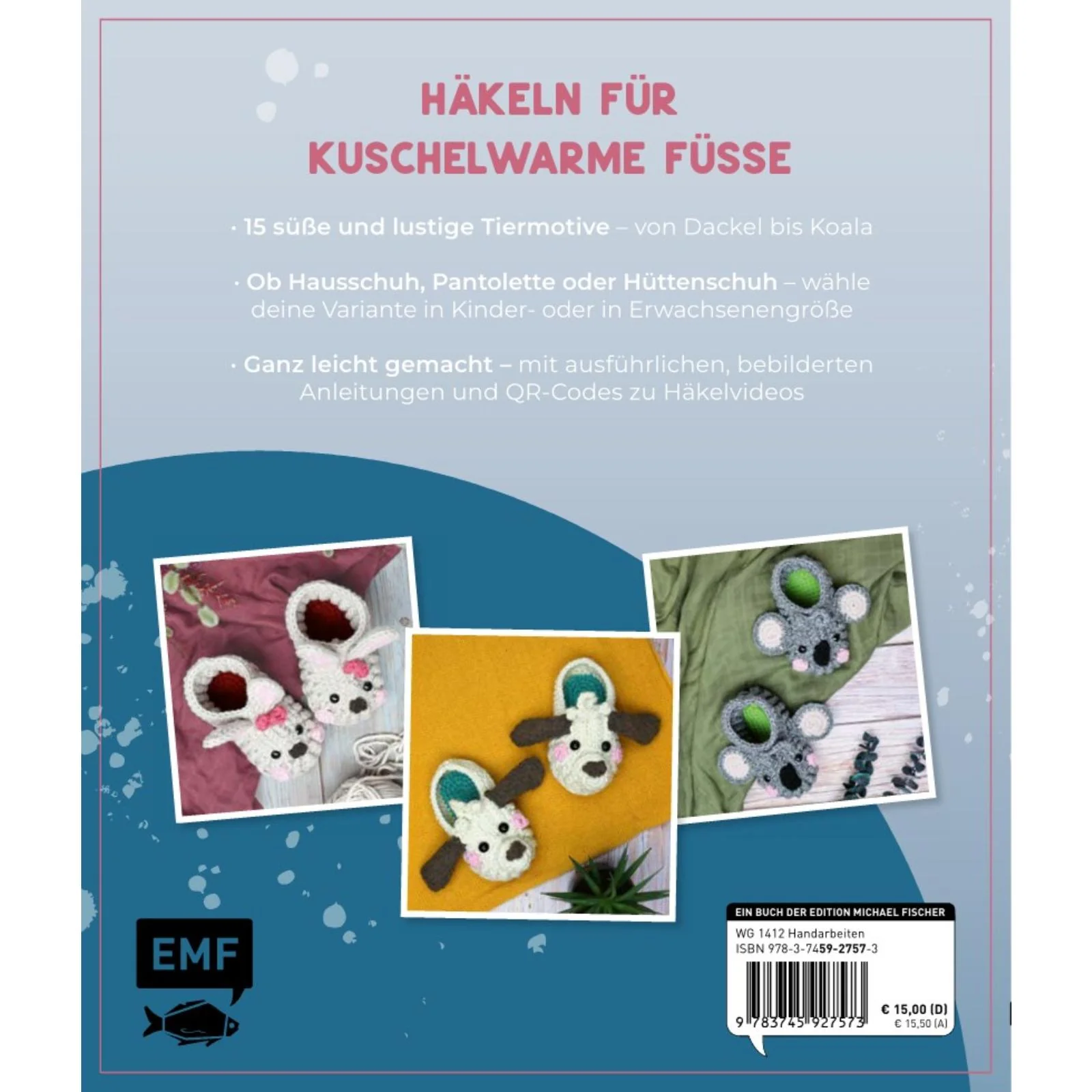 Tierisch gemütlich, Amigurumi-Hausschuhe häkeln für Klein und Groß - Image 15