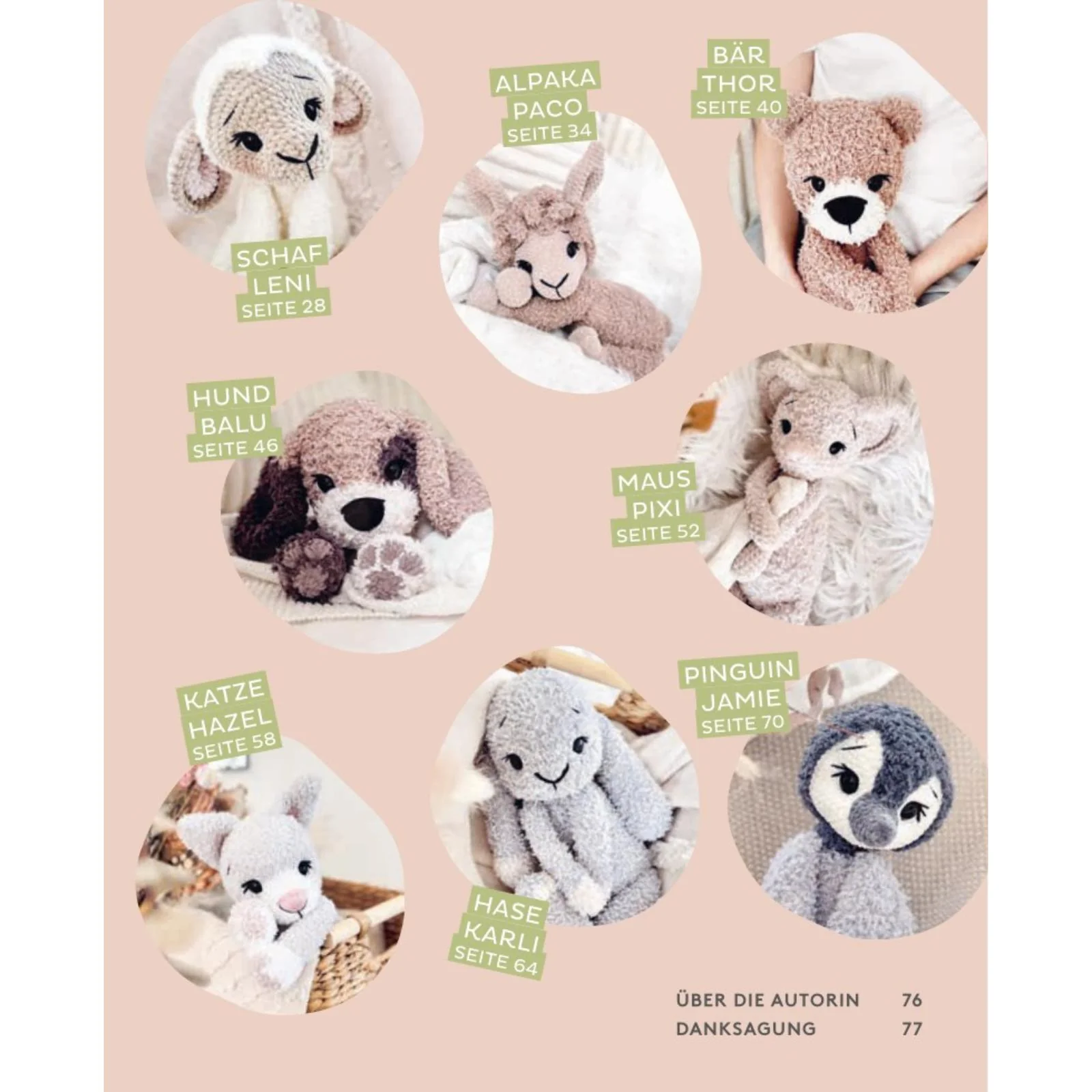 Meine liebsten Kuschelfreunde - Häkel-Tiere aus Flauschgarn häkeln - Image 14
