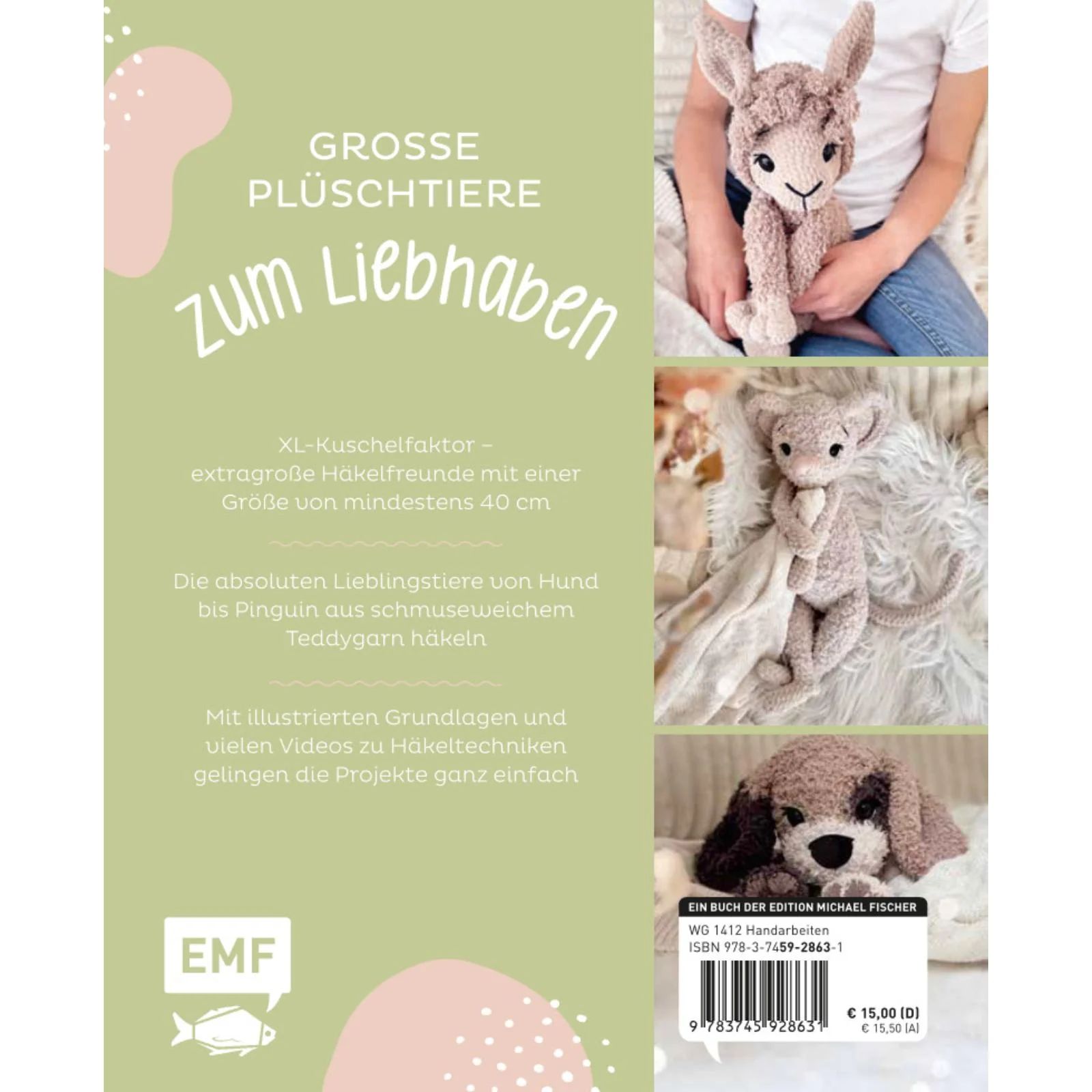 Meine liebsten Kuschelfreunde - Häkel-Tiere aus Flauschgarn häkeln - Image 3