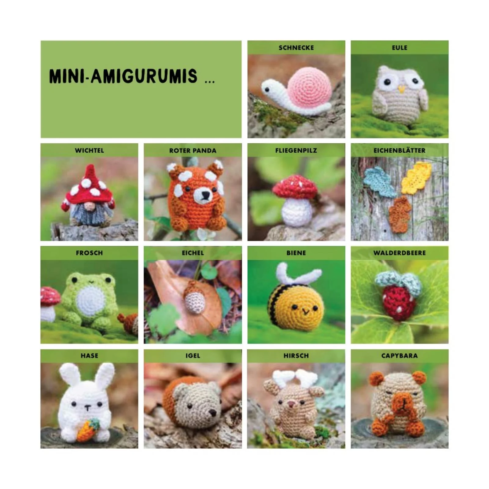 Mini-Amigurumis – Süße Waldbewohner - Image 3