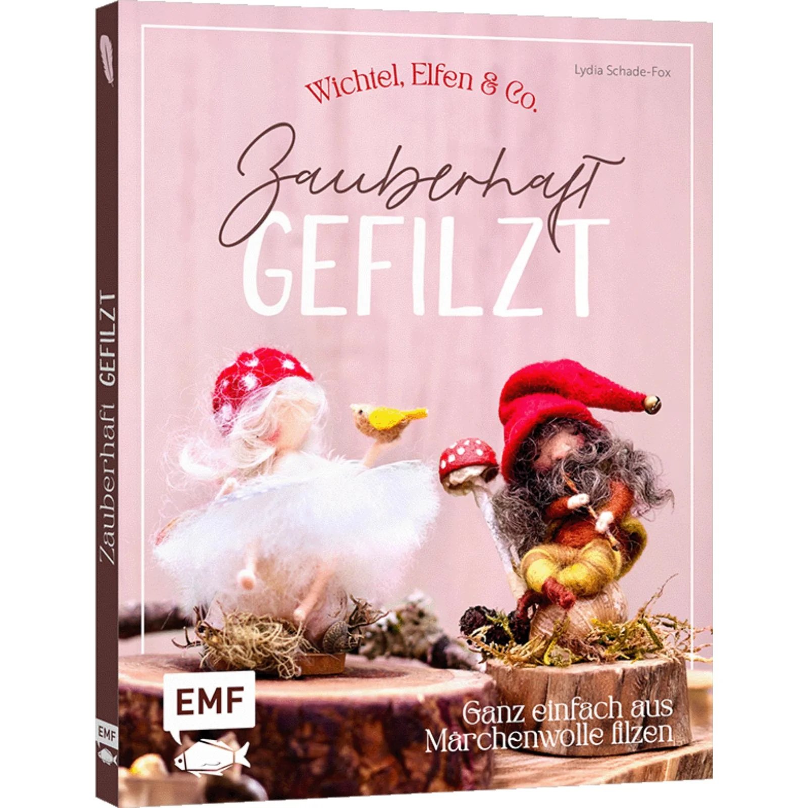 Zauberhaft gefilzt: Weihnachts-Wichtel, Elfen & Co. ganz einfach aus Märchenwolle filzen