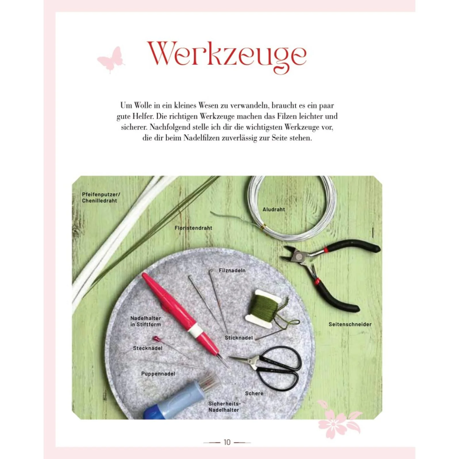Zauberhaft gefilzt: Weihnachts-Wichtel, Elfen & Co. ganz einfach aus Märchenwolle filzen - Image 11