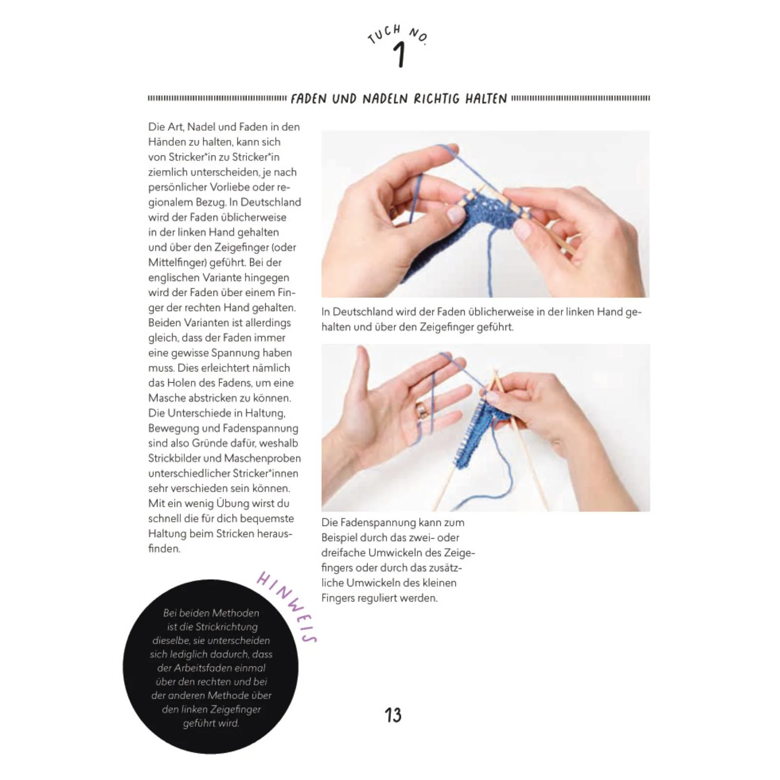 Stricken lernen mit Mini-Tüchern - Image 9