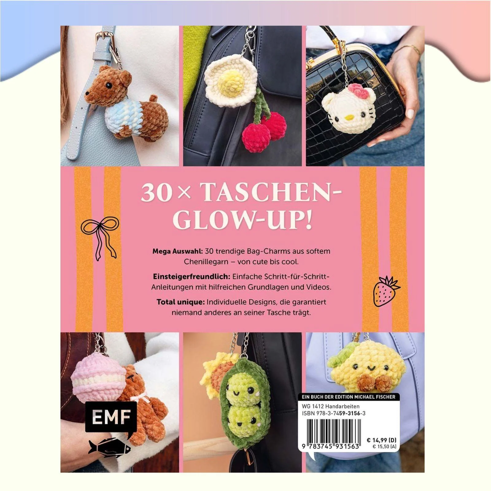 Make It Yours! Supersüße Bag Charms Häkeln - Image 11
