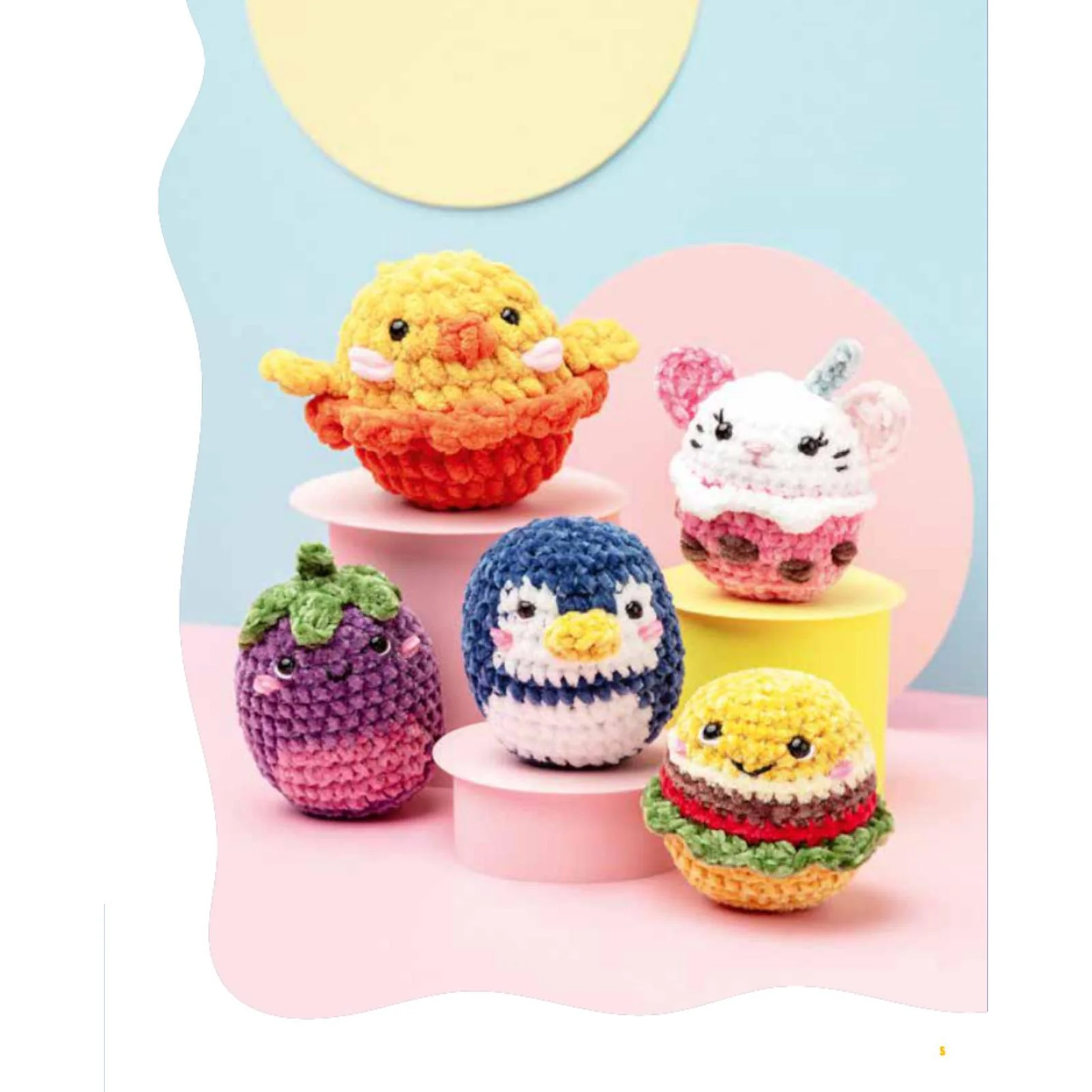 Pocket-Squishys häkeln - Kleine Plüschtiere für Squishmallow und Micromallow-Fans - Image 4