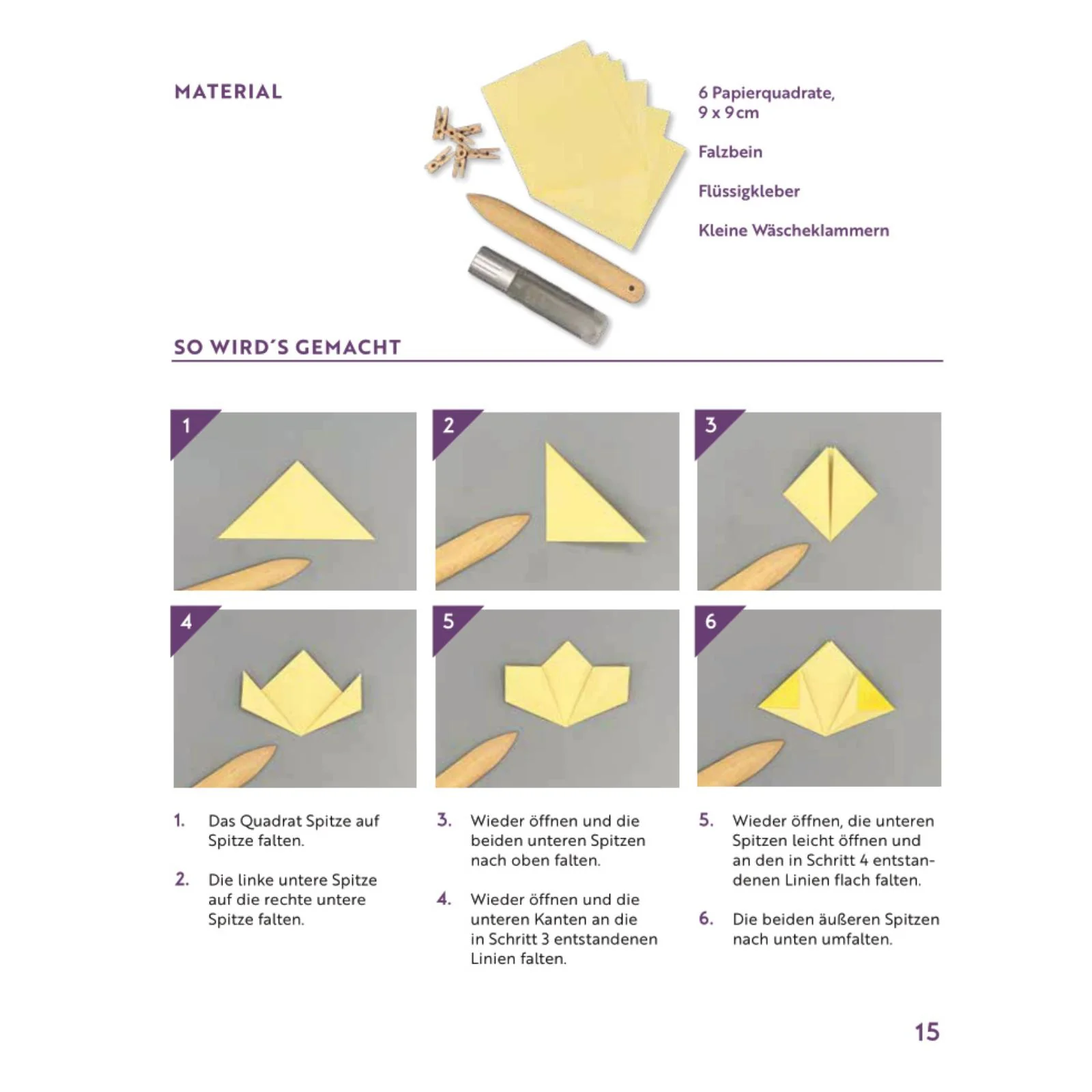Origami-Flowers - Wunderschöne Blüten zum Dekorieren & Verschenken - Image 10