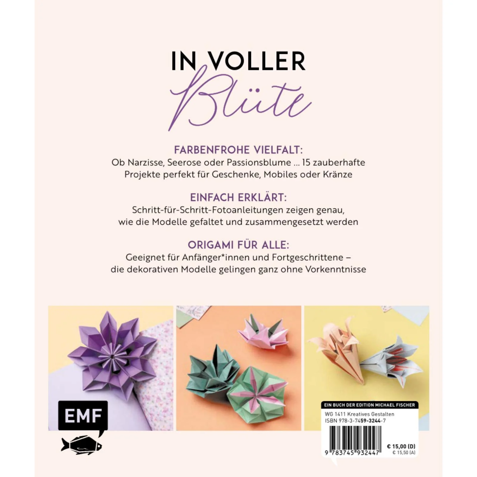 Origami-Flowers - Wunderschöne Blüten zum Dekorieren & Verschenken - Image 12