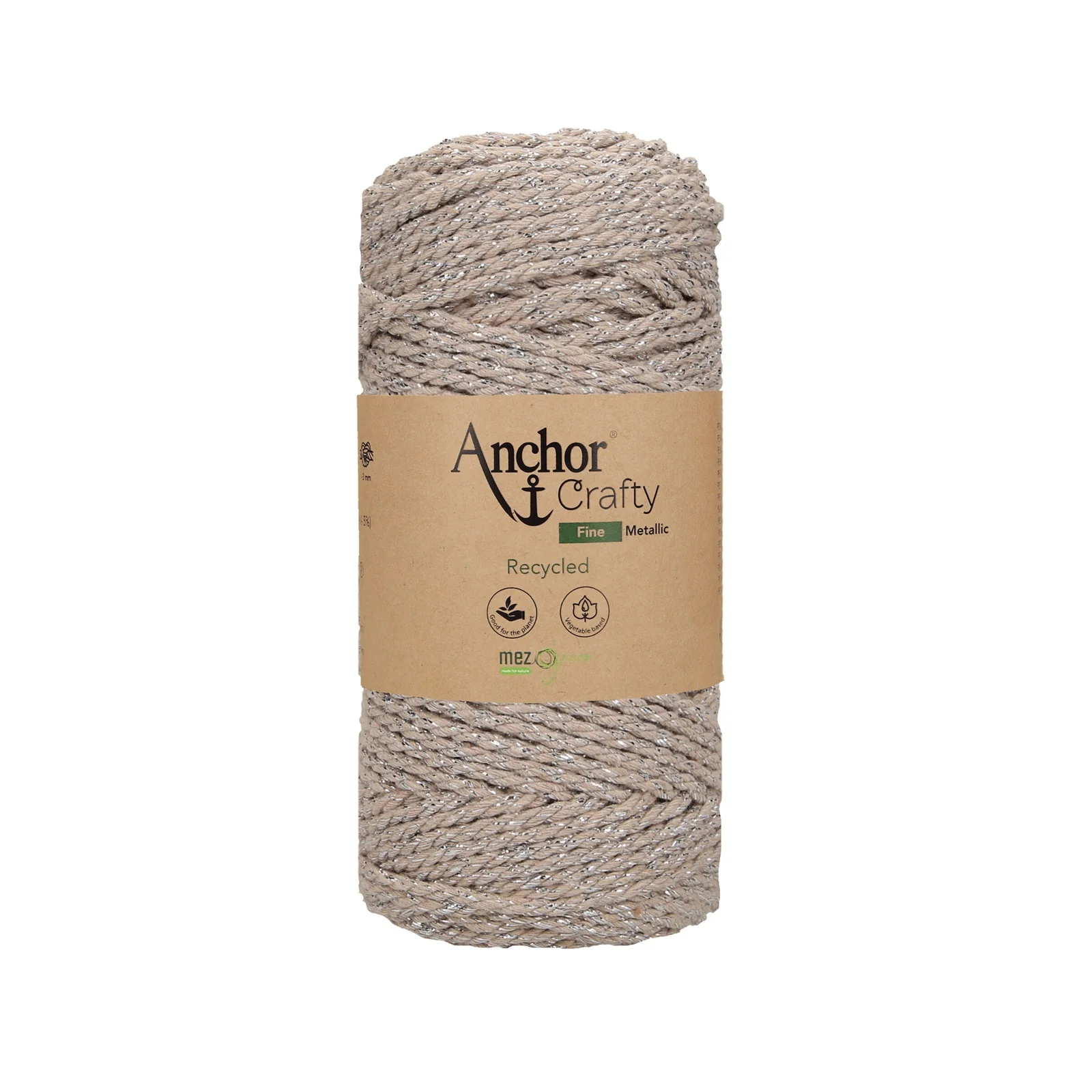 Anchor Crafty fine metallic color 3 mm, 250g - Image 4