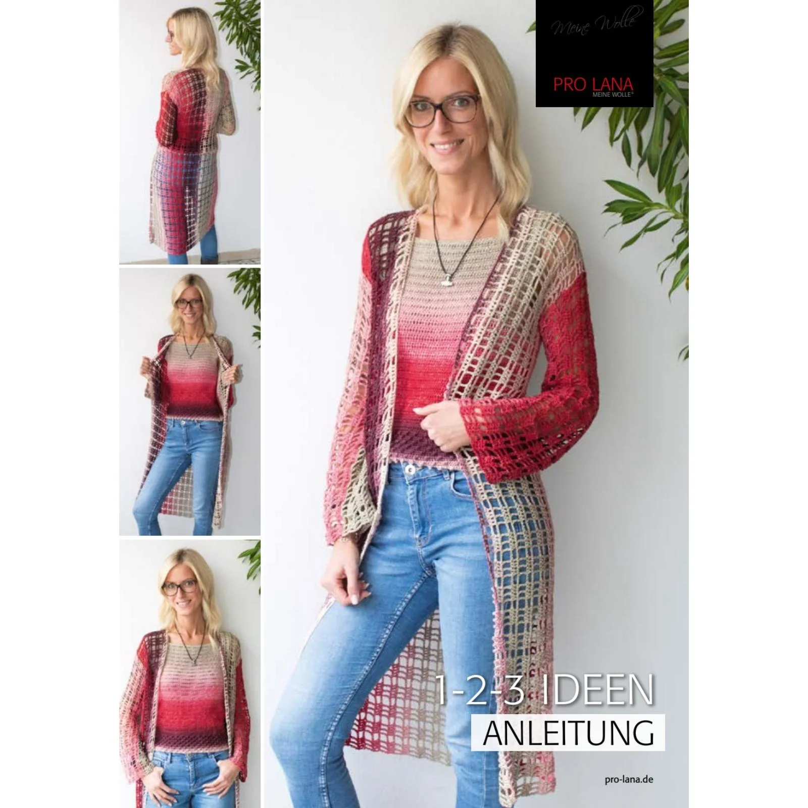 Anleitung (de) von © Pro Lana 1-2-3 Ideen, Häkelduo - 272100-A71