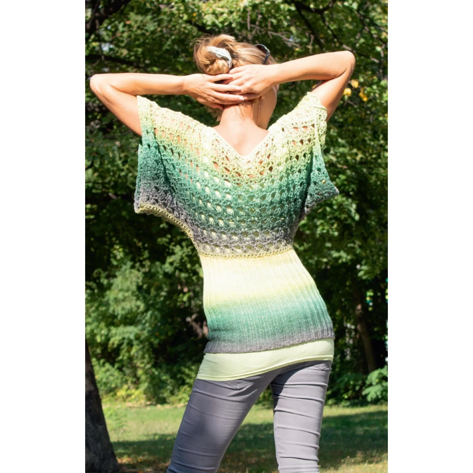 Anleitung (de) von © Pro Lana 1-2-3 Ideen, Stricktop Classy - 272100-A48 - Image 2