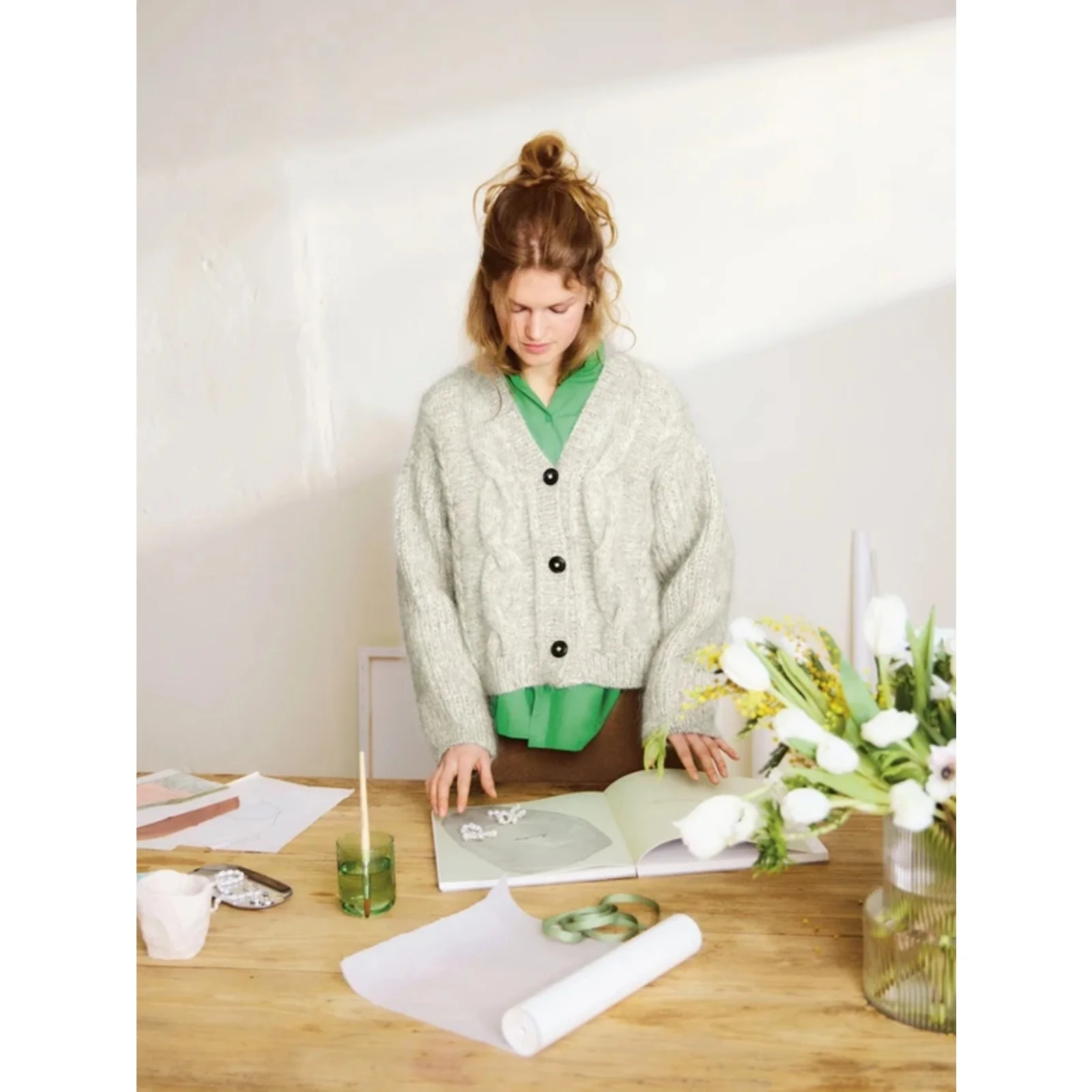 Sandnes Anleitungsheft 2502 DIY Nr. 1 Harper Cardigan