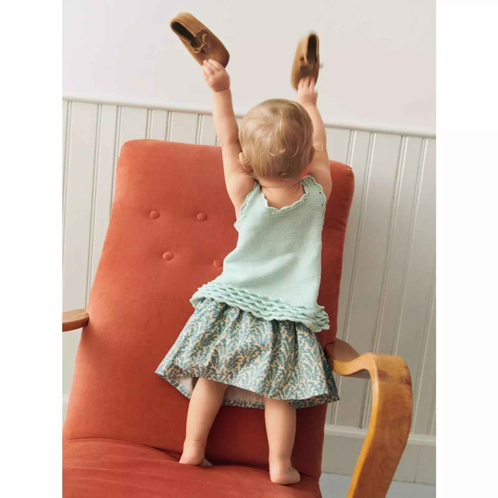 Sandnes Anleitungsheft 2603 Nr. 7 Rosette Top & Pants & Windelhose Baby - Image 6
