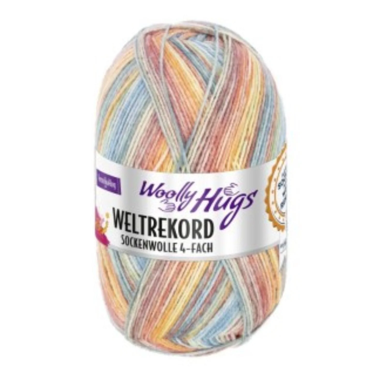 Woolly Hugs Weltrekord Sockenwolle 4 fädig 100g - Image 2